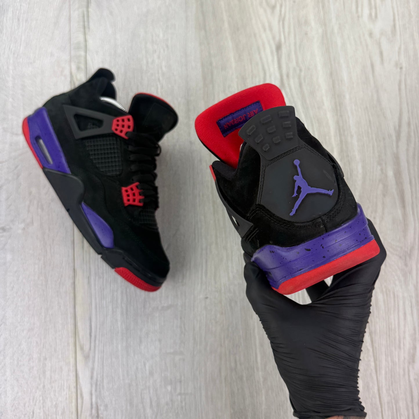 Jordan 4 Men’s Retro NRG 'Raptors' Trainers - Uk 7.5