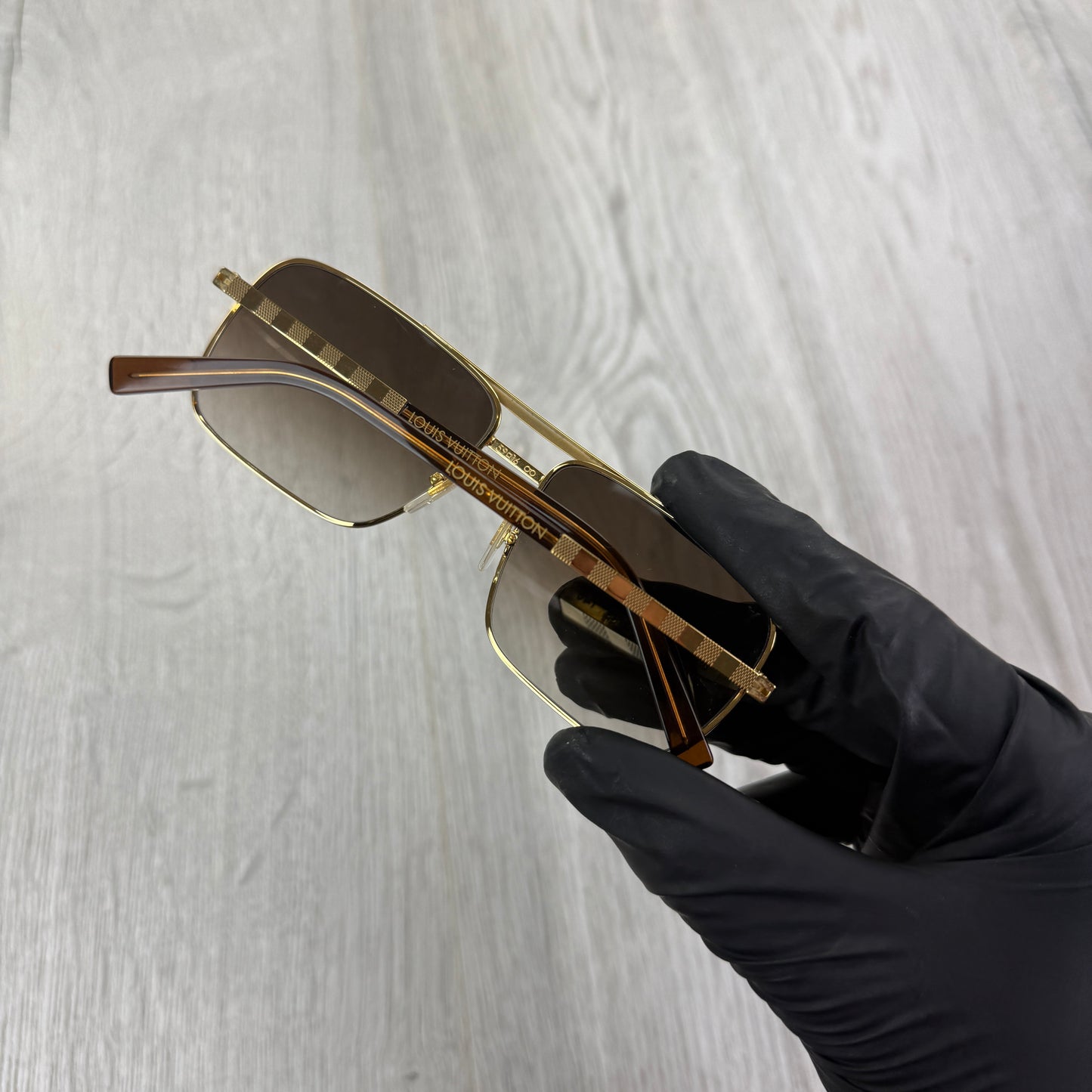 Louis Vuitton Men’s Gold Attitude Sunglasses