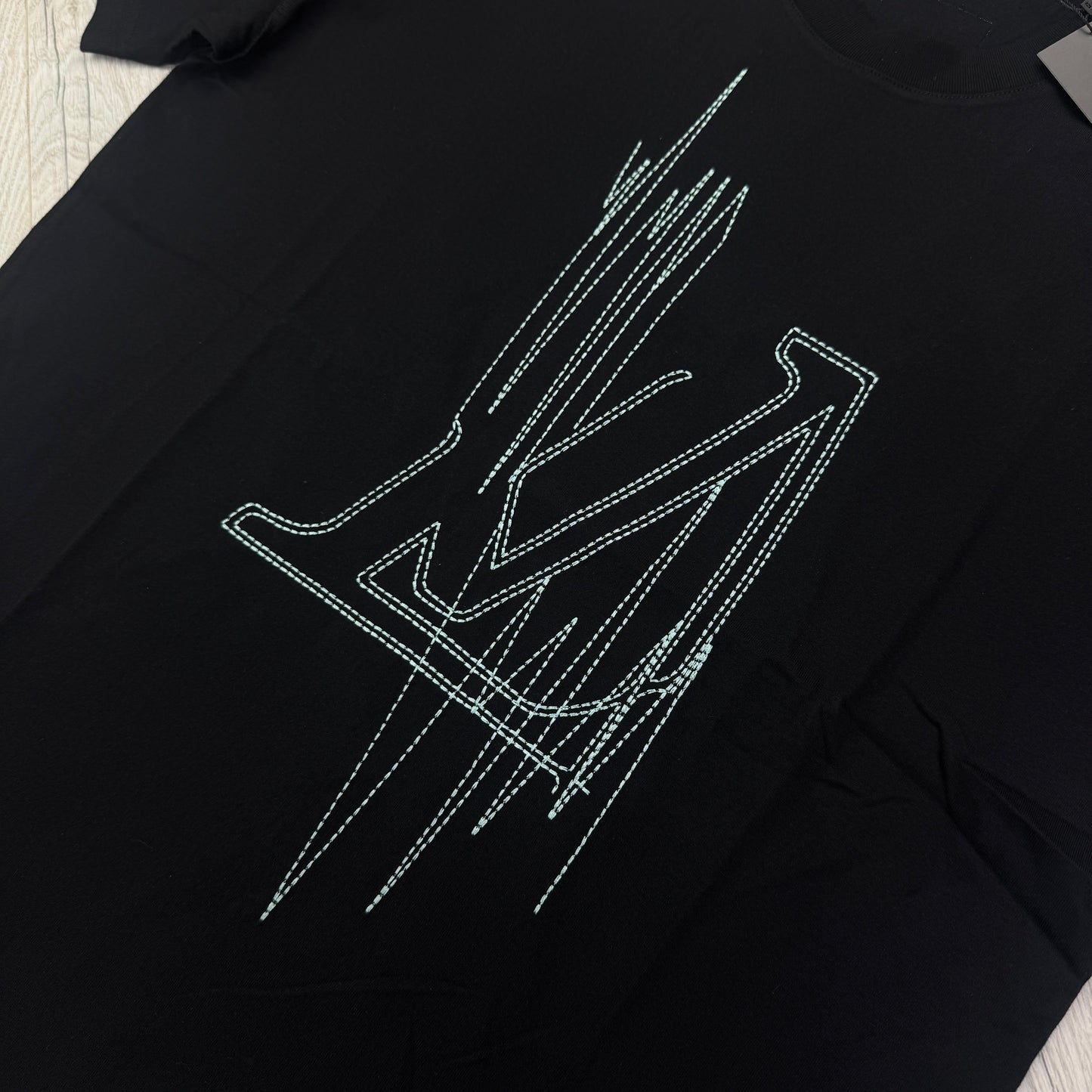 Louis Vuitton Men’s Black Frequency T-shirt - Small