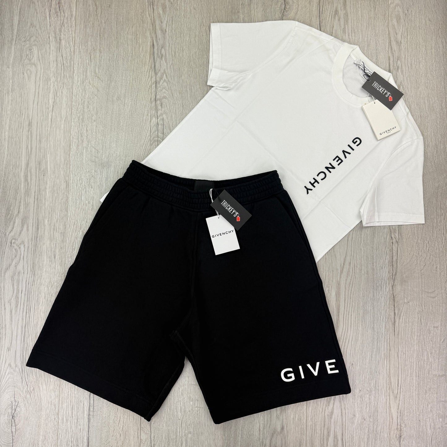 Givenchy Men’s T-shirt & Jersey Short Set