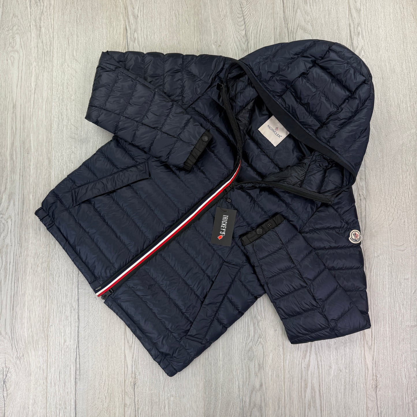 Moncler Morvan Men’s Navy Padded Down Jacket - Size 4