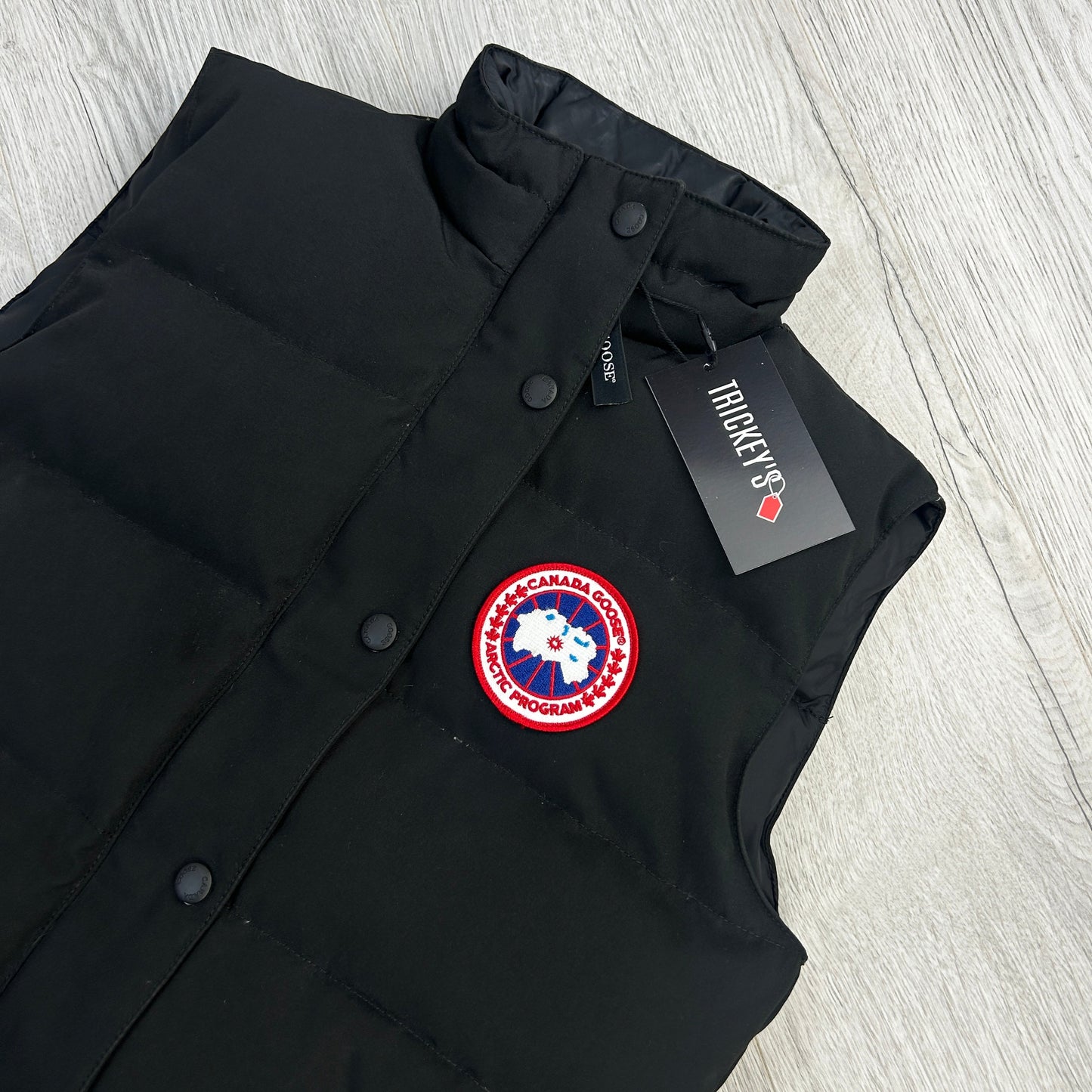 Canada Goose Women’s Black Padded Bodywarmer - Small