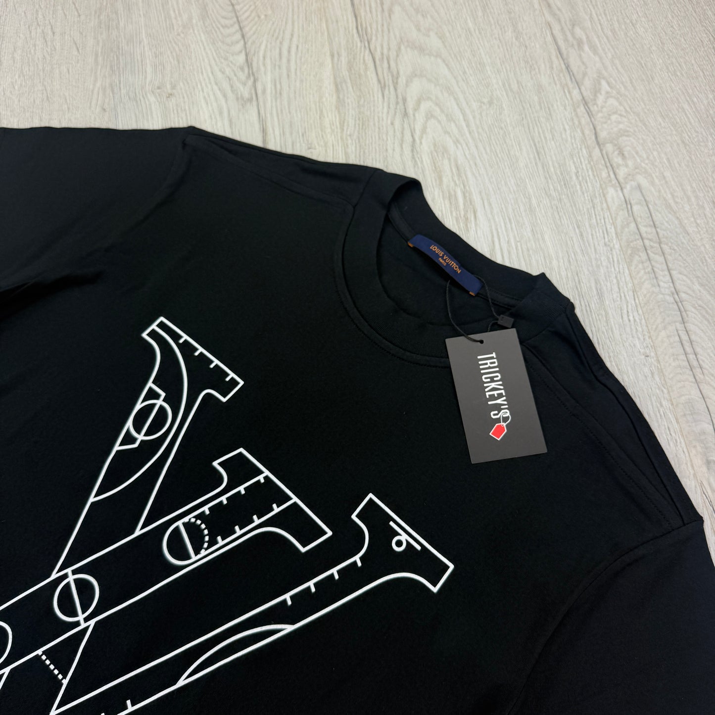 Louis Vuitton x NBA ‘ASSO CIATION’ Black T-shirt - Small