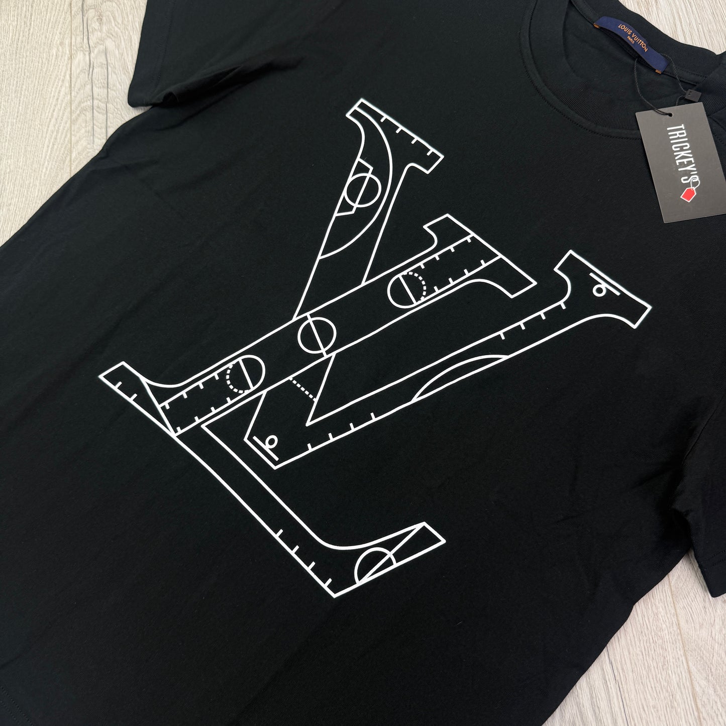 Louis Vuitton x NBA ‘ASSO CIATION’ Black T-shirt - Small