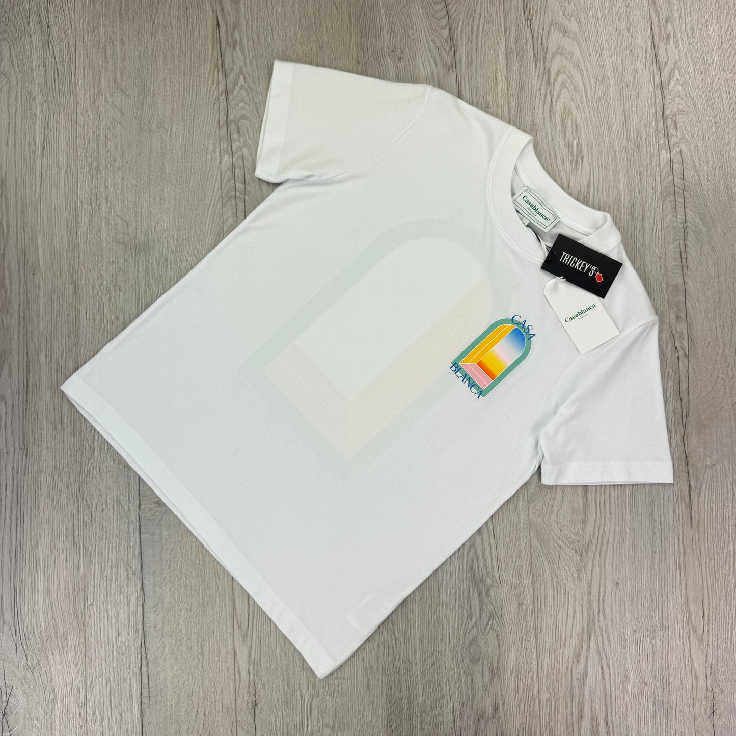 Casablanca L’Arche Men’s White T-shirt