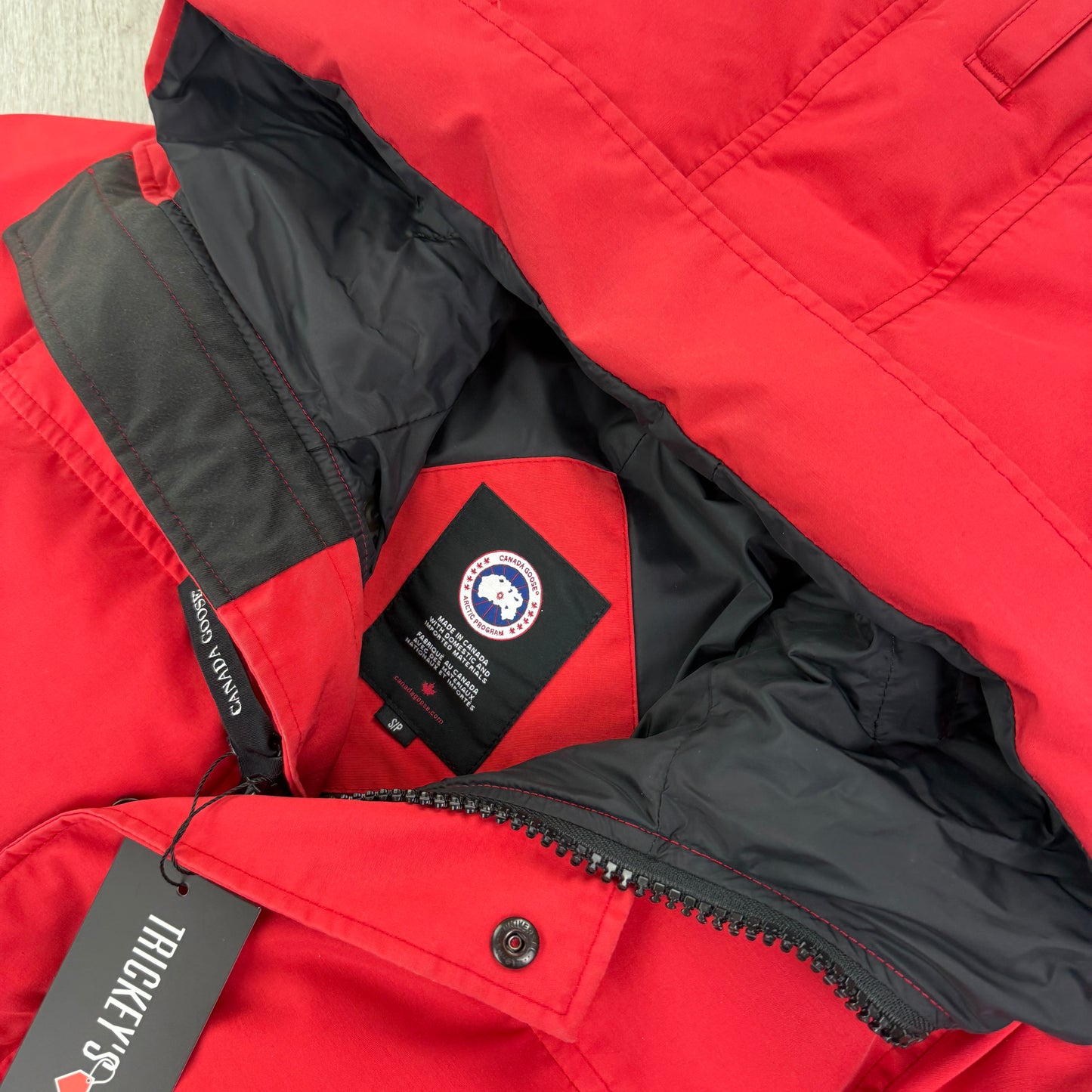 Canada Goose Men’s Red MacMillan Jacket - Small