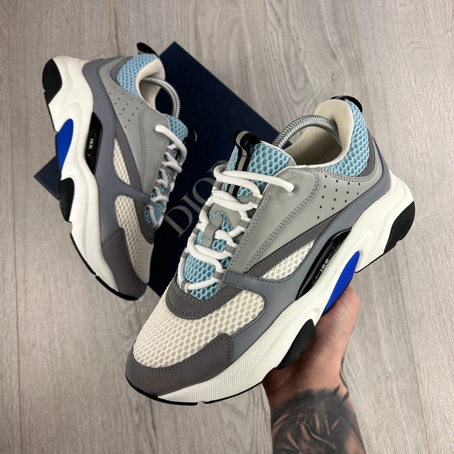 Dior B22 Men’s Baby Blue Runners - 41 (Uk 7)