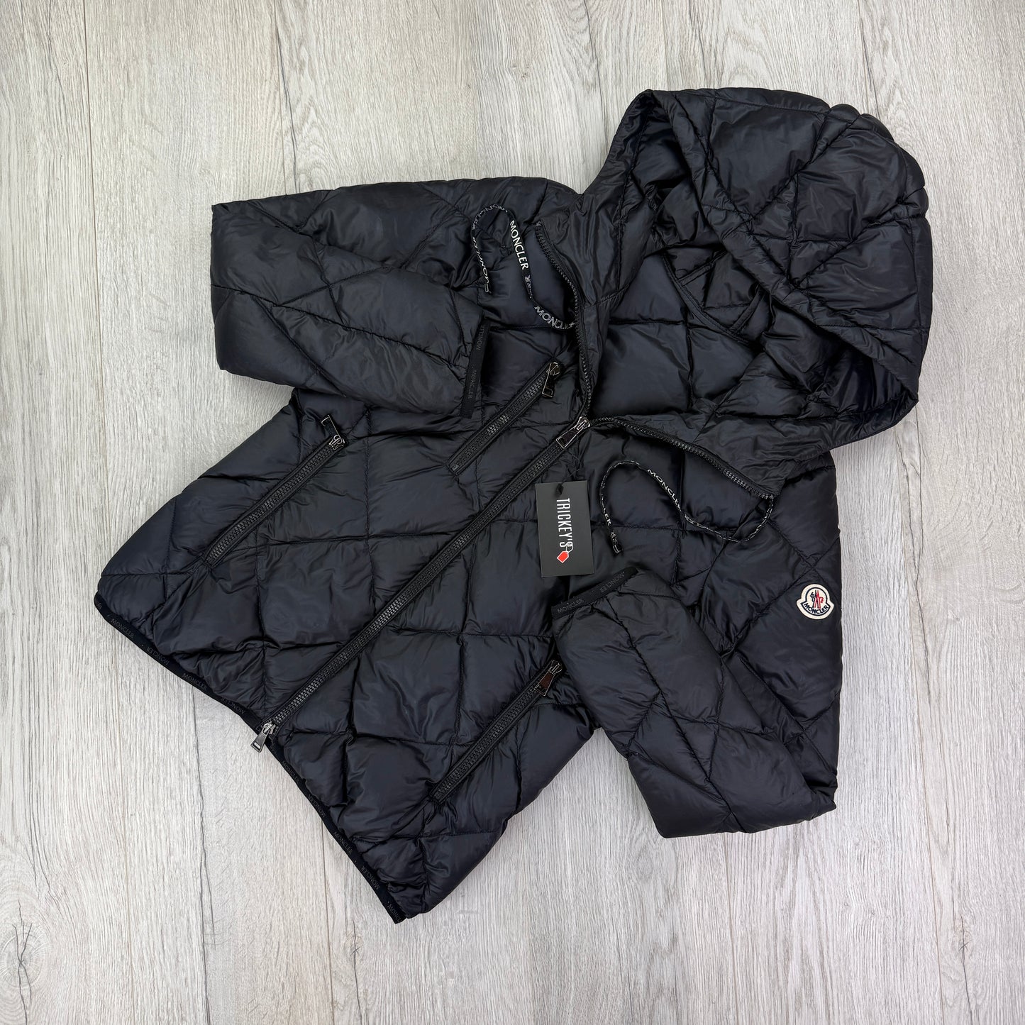 Moncler Women’s Oulx Black Zip-up Jacket - Size 3