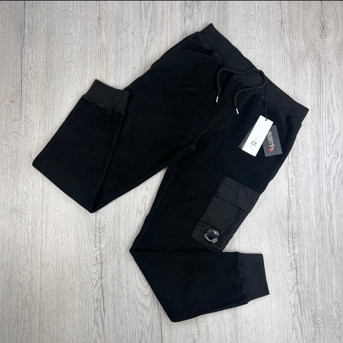 Cp Company Men’s Black Cosy Joggers