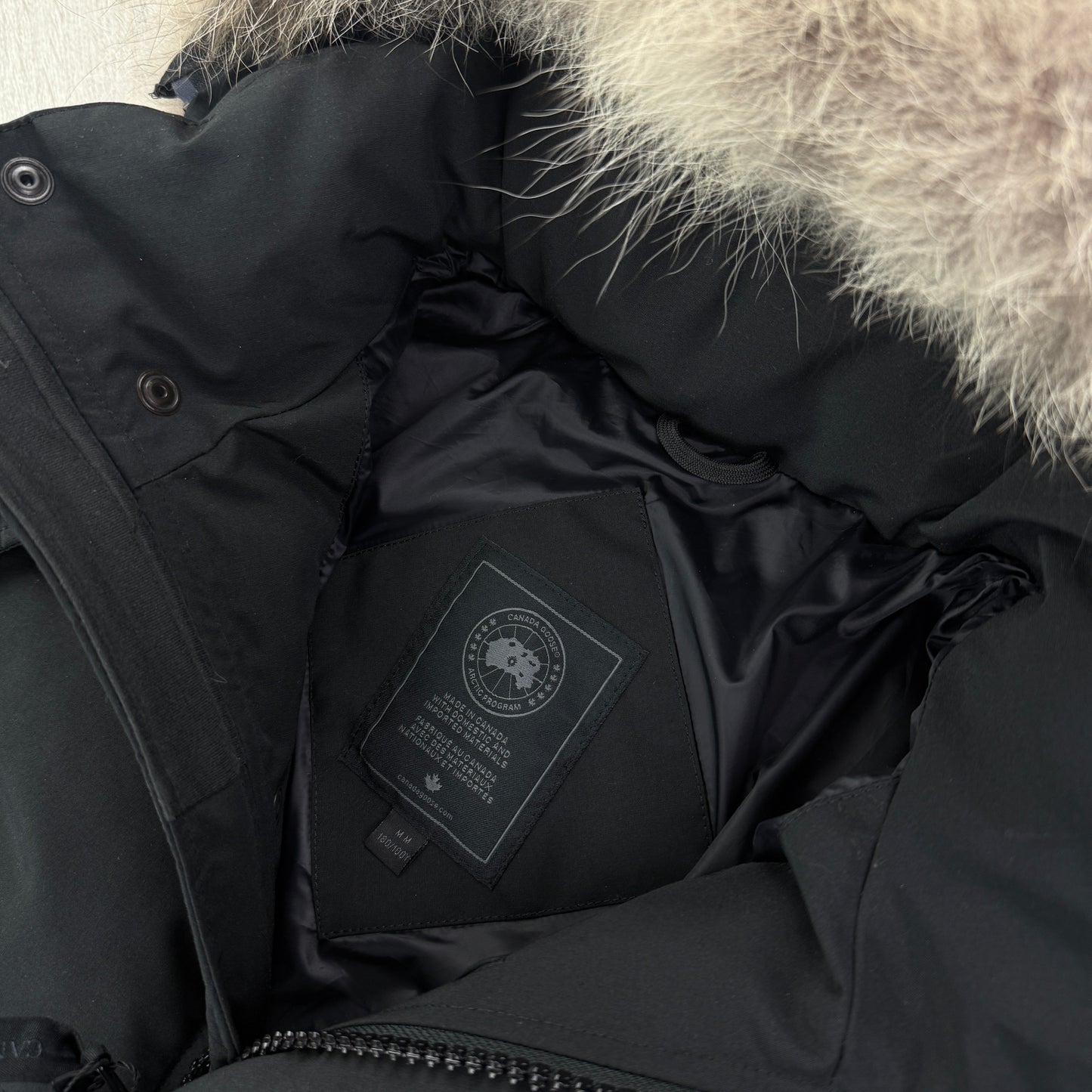 Canada Goose Men’s Black Badge Wyndham Parker Jacket - Medium