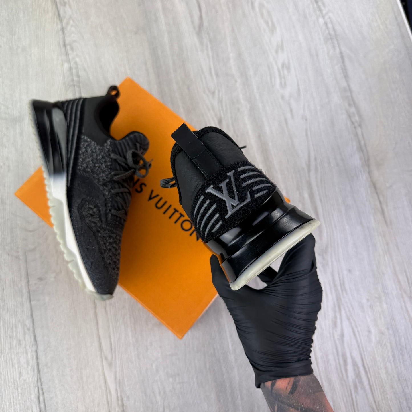 Louis Vuitton Men’s VNR Grey Trainers - Uk 10.5 (Fit 11/11.5)