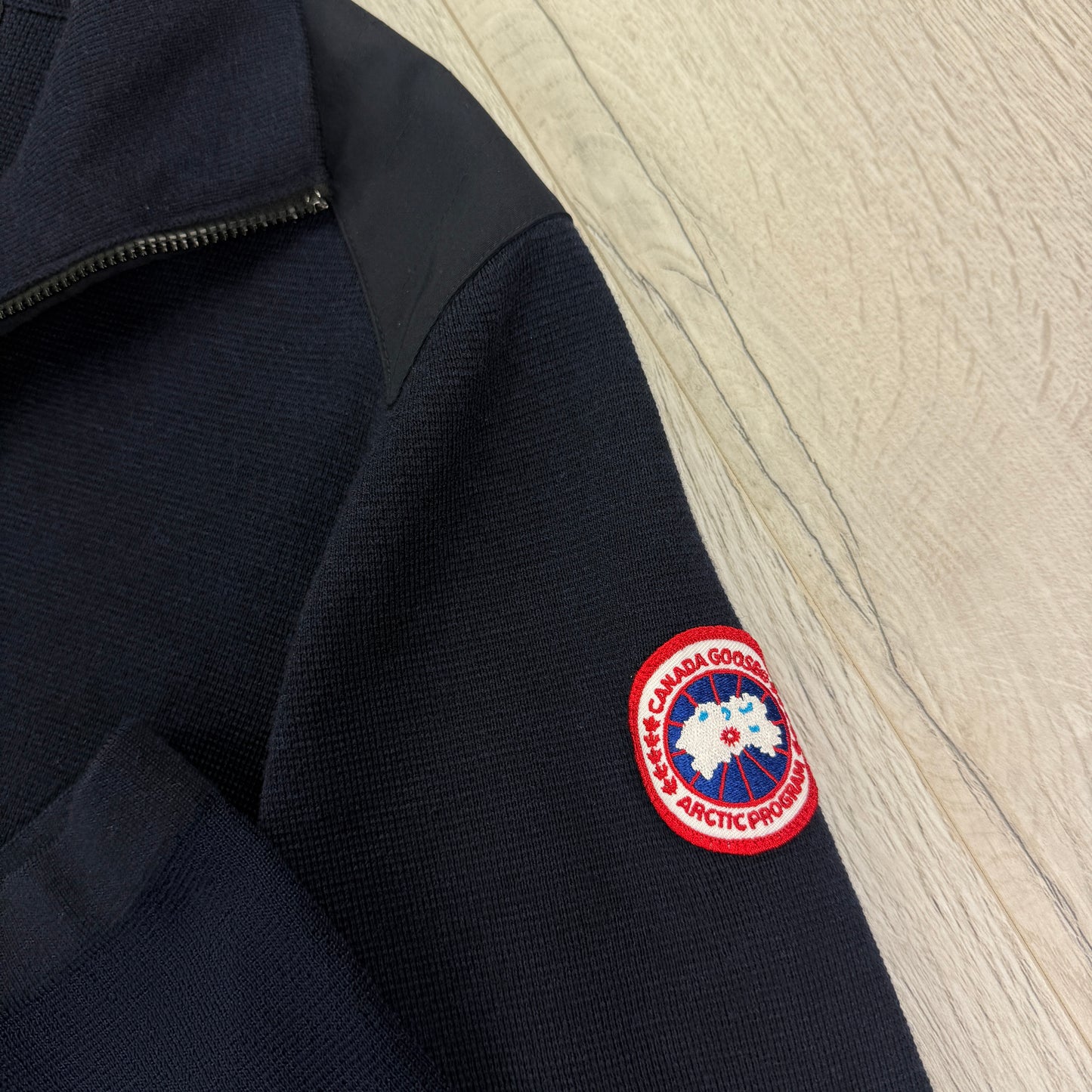 Canada Goose Men’s Navy 1/4 Zip Fleece - Medium