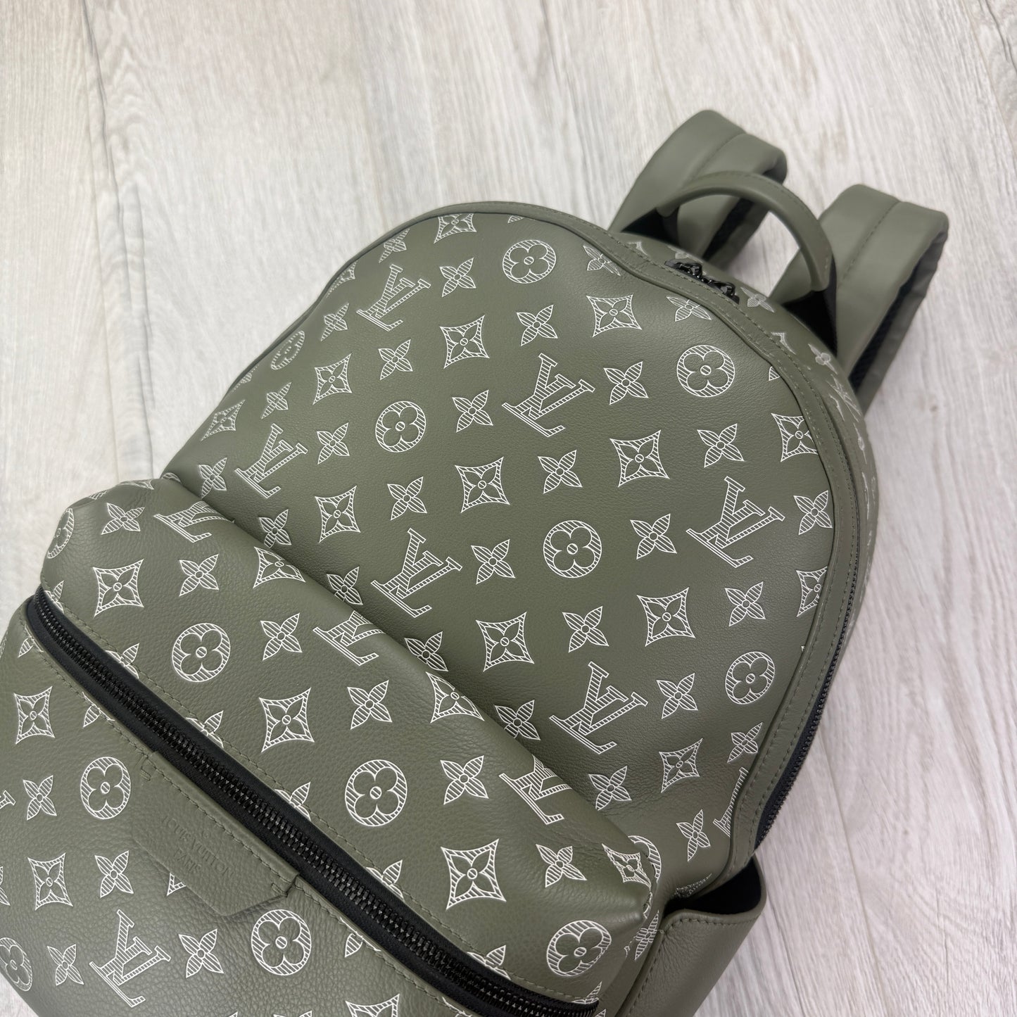 Louis Vuitton Men’s Olive / Khaki Discovery PM Backpack