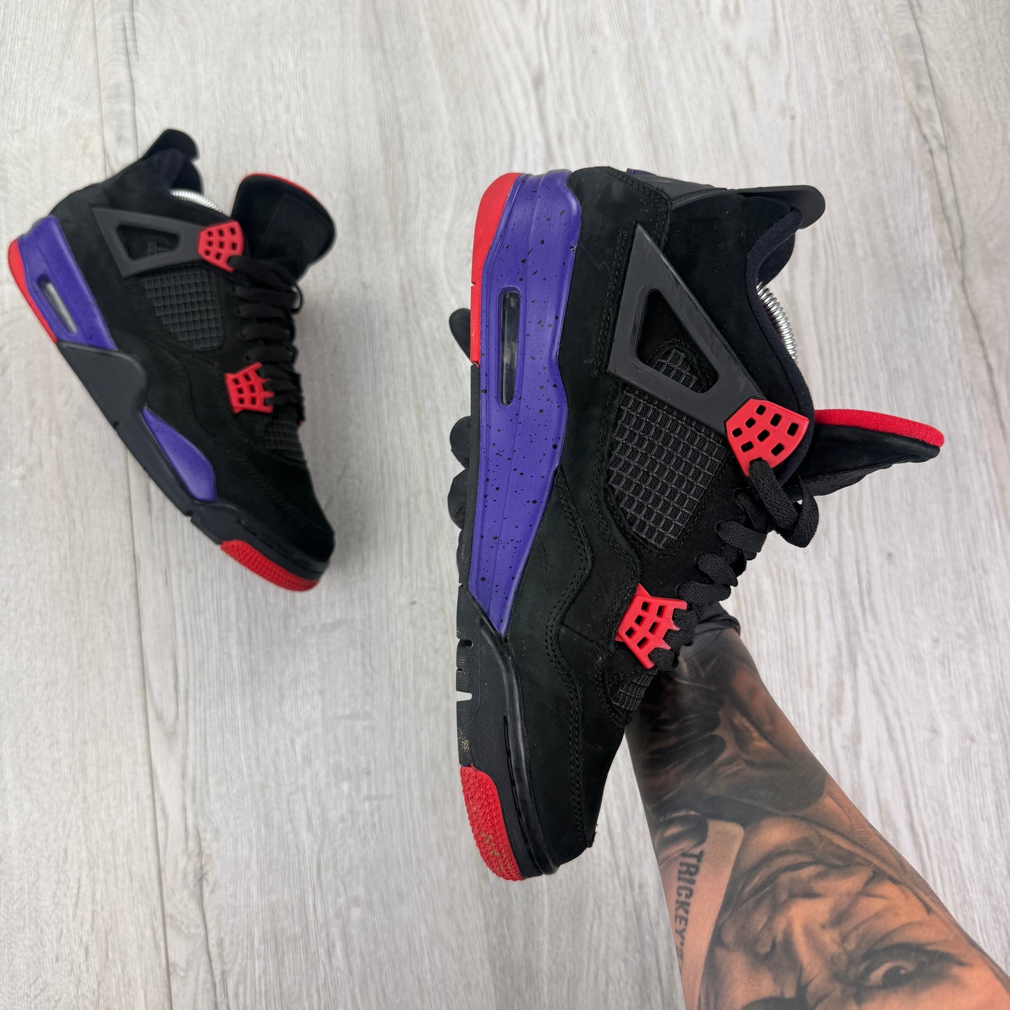 Jordan 4 Men’s Retro NRG 'Raptors' Trainers - Uk 7.5