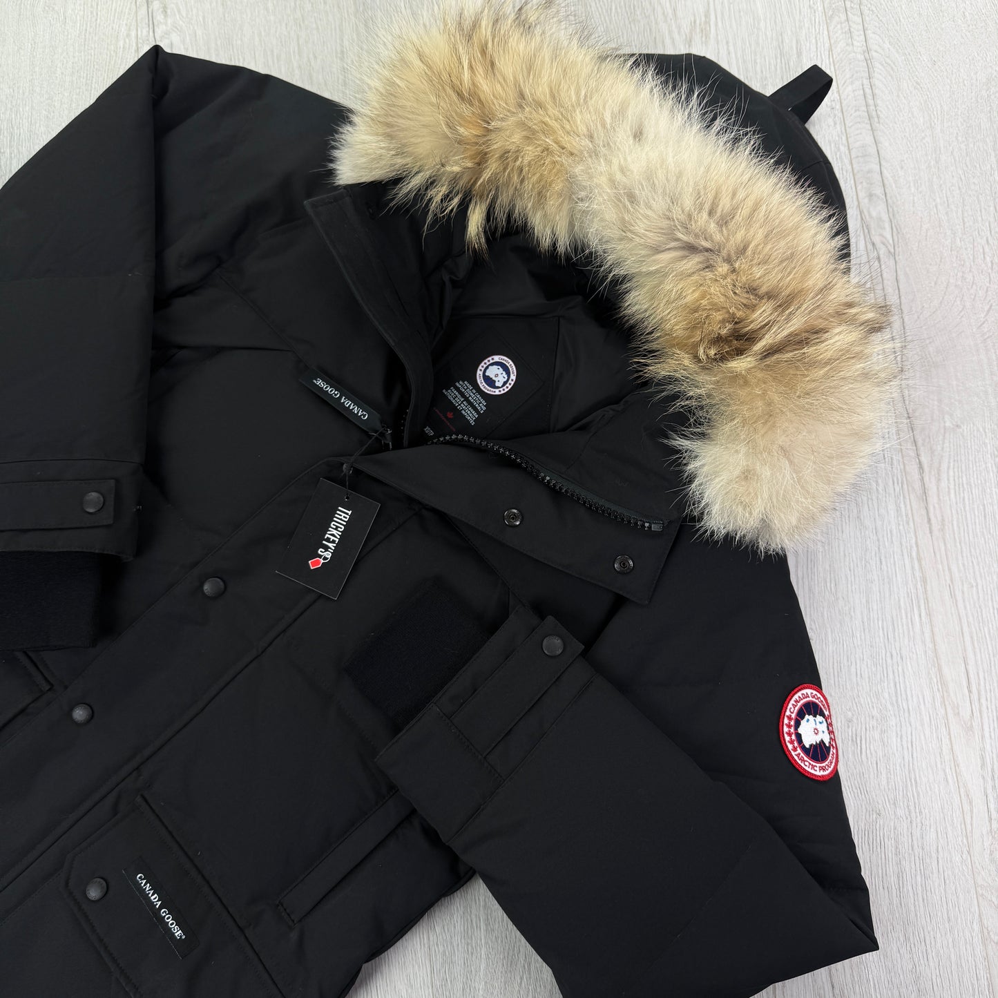 Canada Goose Men’s Black Emory Parker Jacket - XS