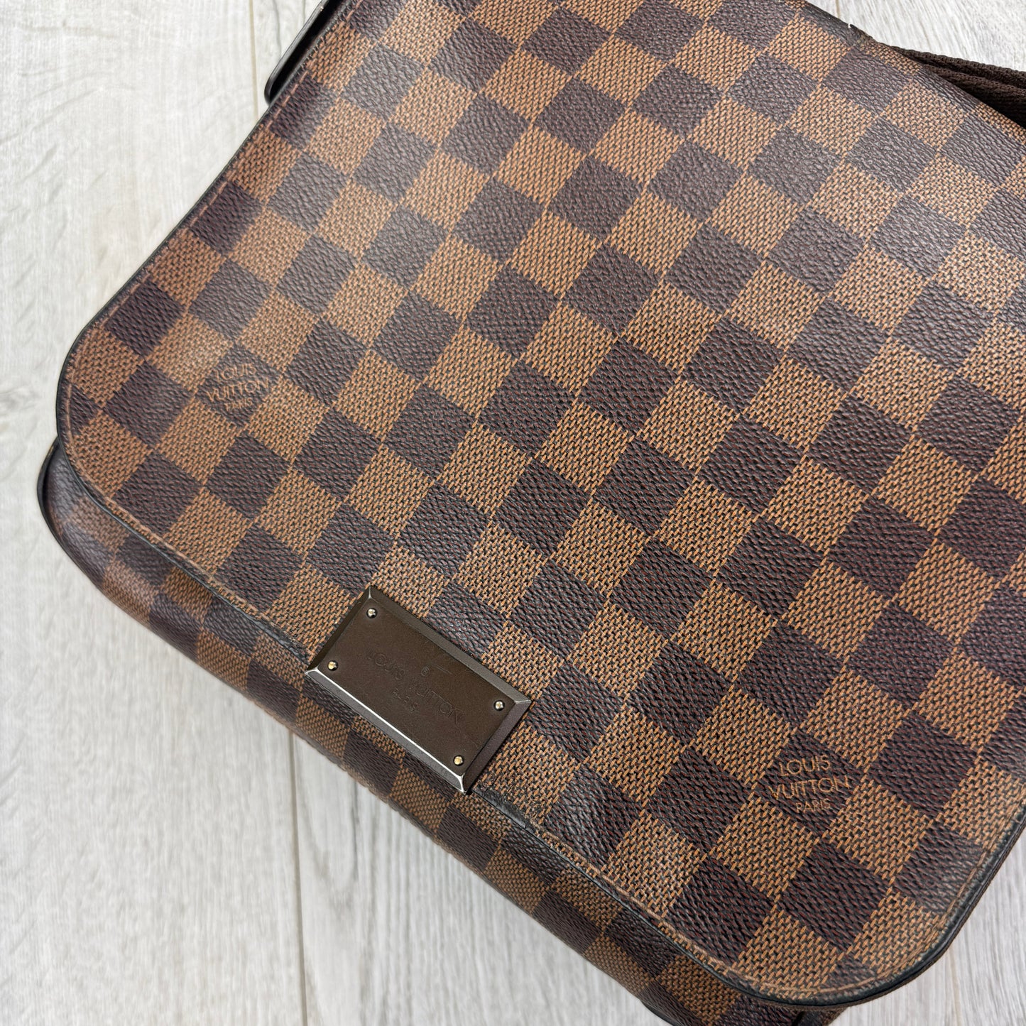 Louis Vuitton Brown Damier Side Bag