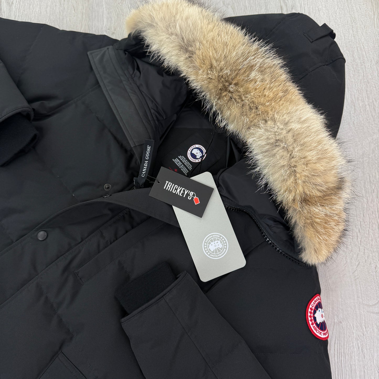 Canada Goose Men’s Black Carson Parker Jacket