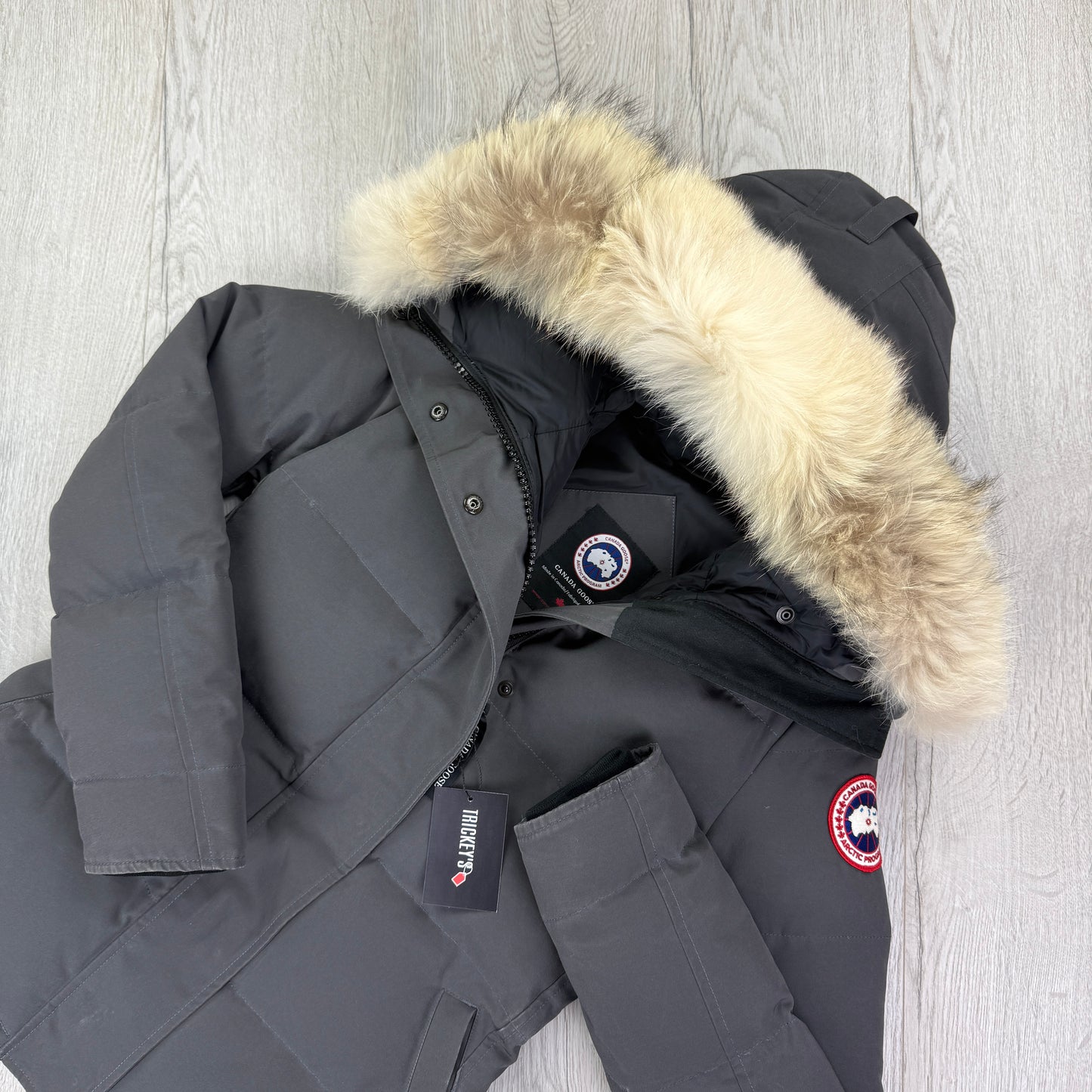 Canada Goose Women’s Graphite Parker Jacket - Small