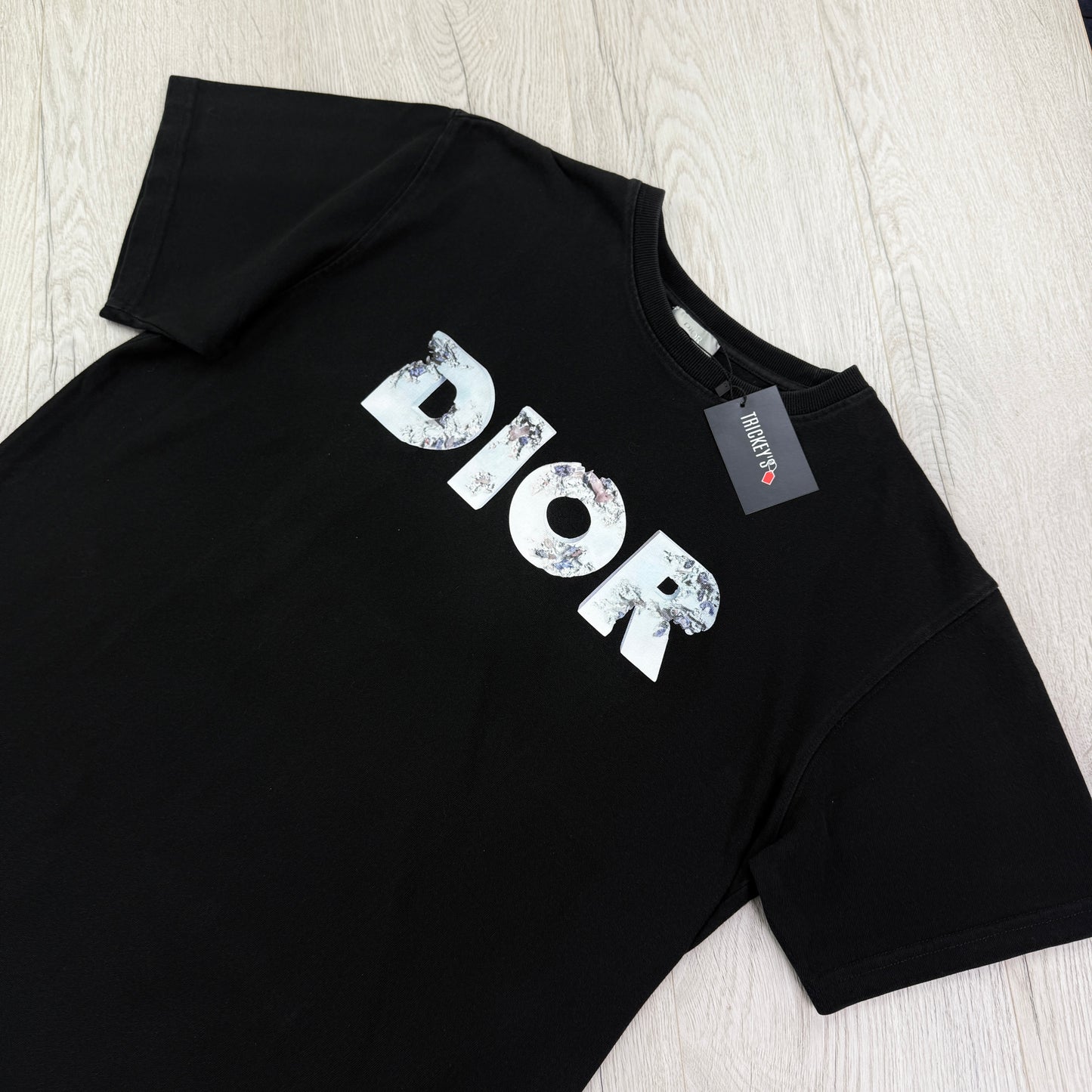 Dior Men’s Black Daniel Arsham T-shirt - Large