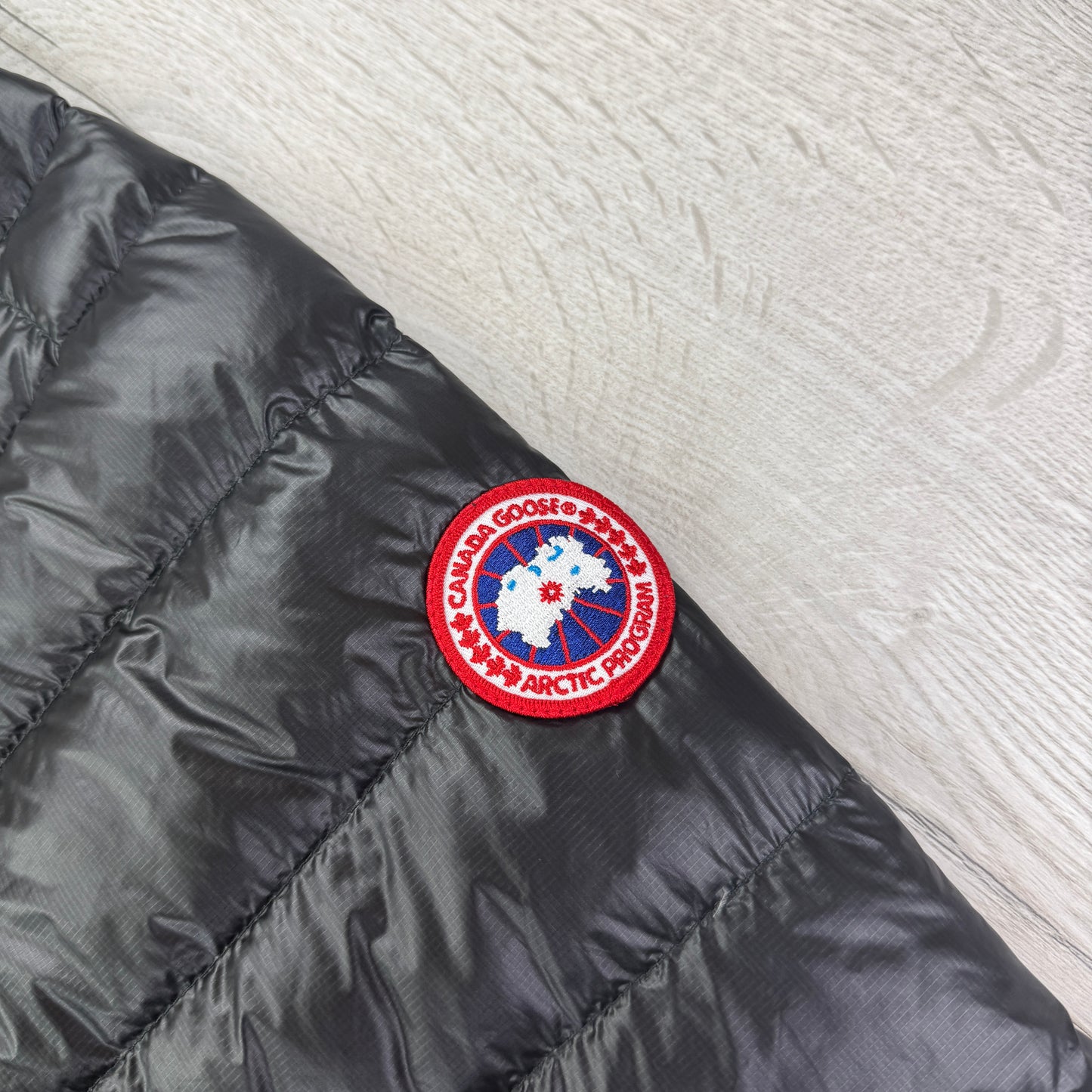 Canada Goose Men’s Black Zip-up Hybridge Jacket - XL