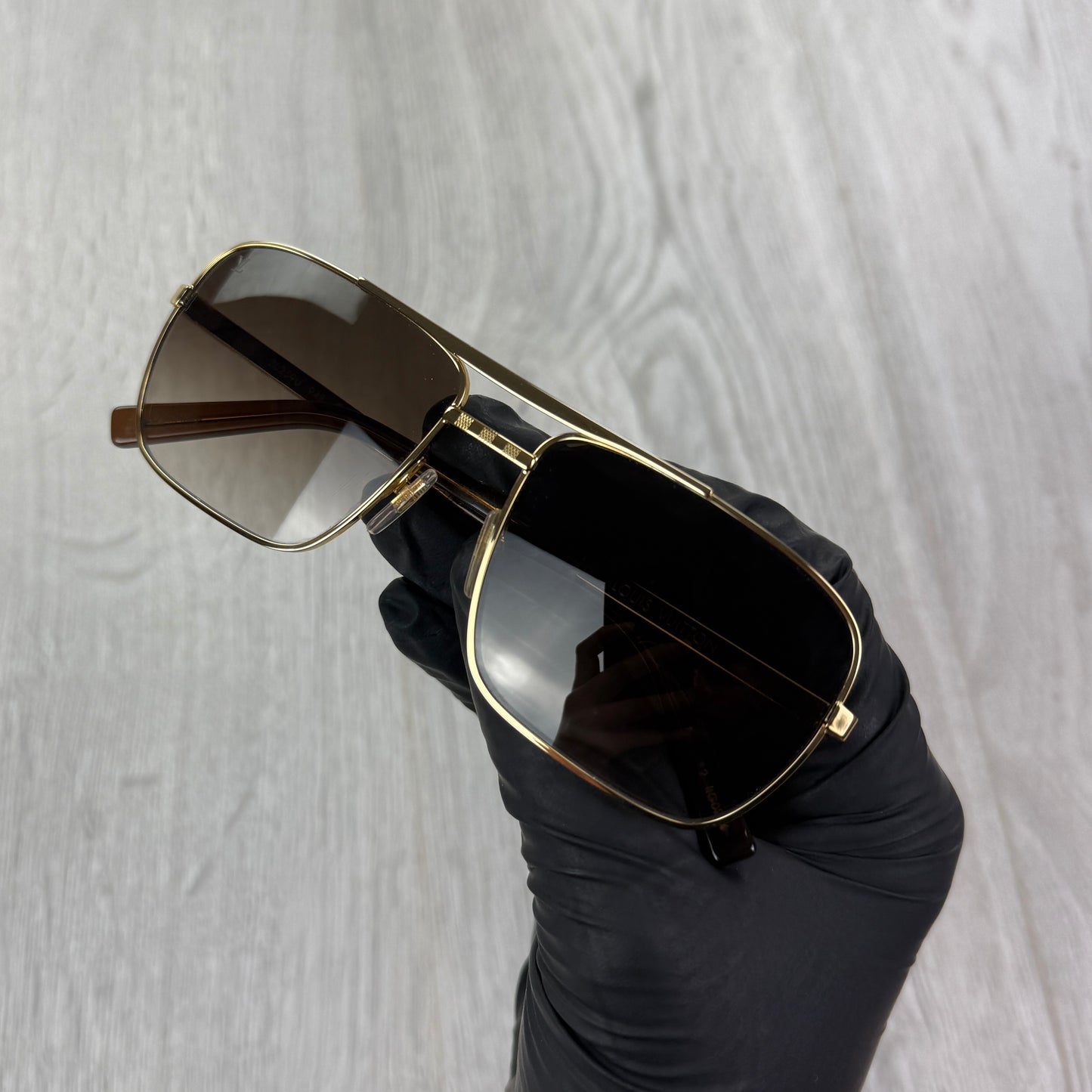 Louis Vuitton Men’s Gold Attitude Sunglasses