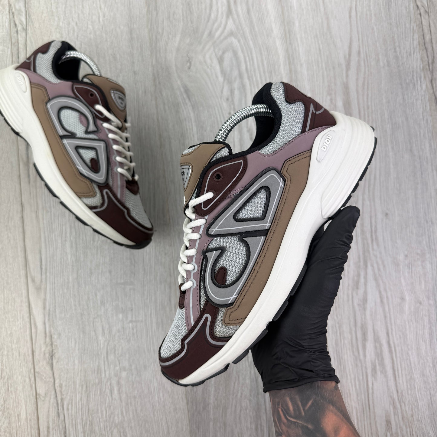 Dior B30 Men’s Burgundy Trainers - 40 (Fit Uk 6)