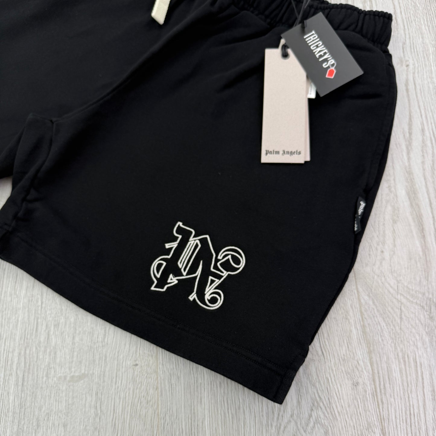 Palm Angels Men’s Black T-shirt & Short Set