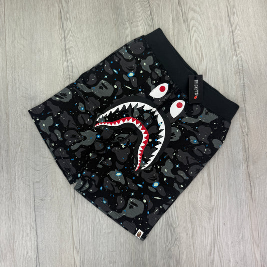 Bape Men’s Space Camo Shark Shorts