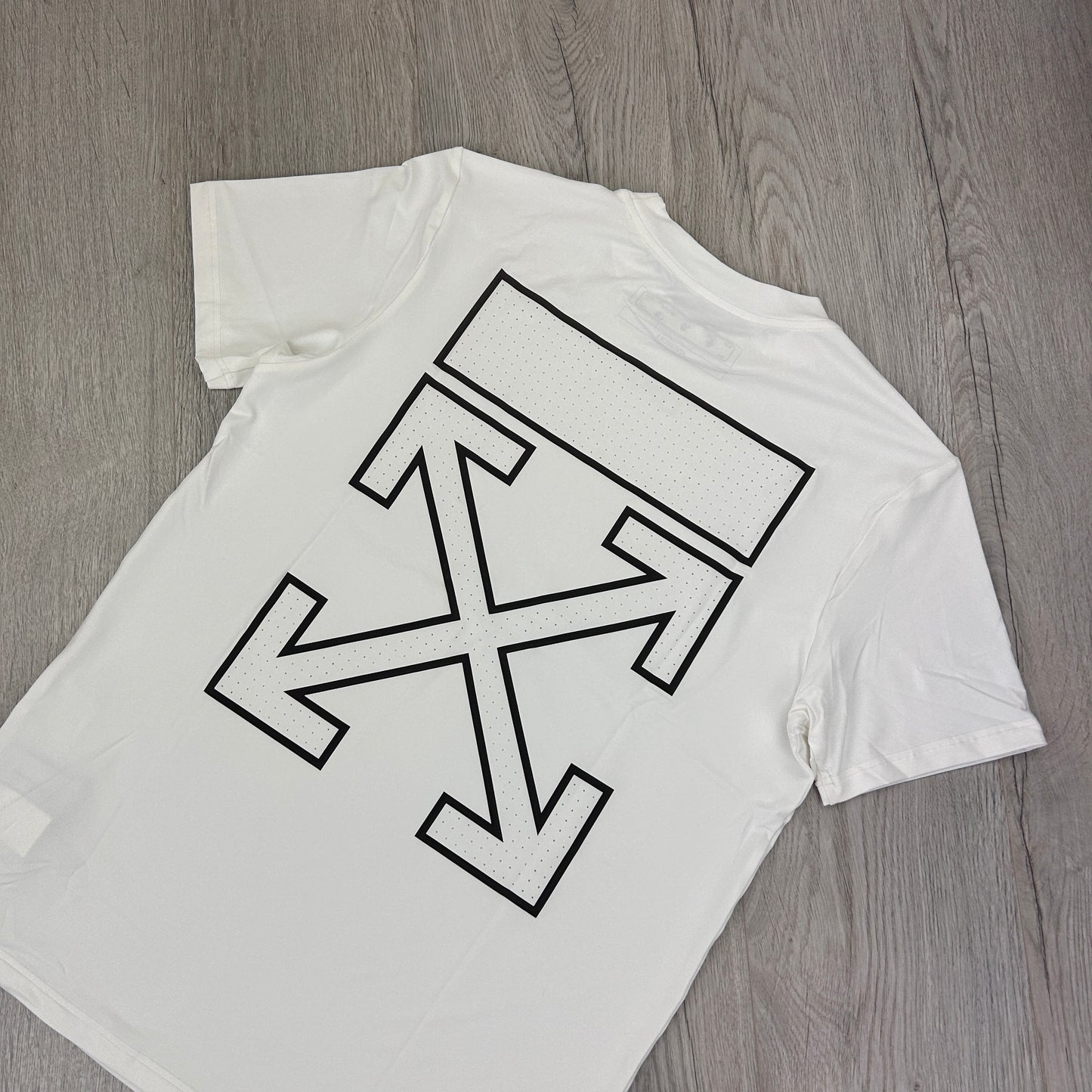 Off White Men’s Athleisure White Reflective T-shirt
