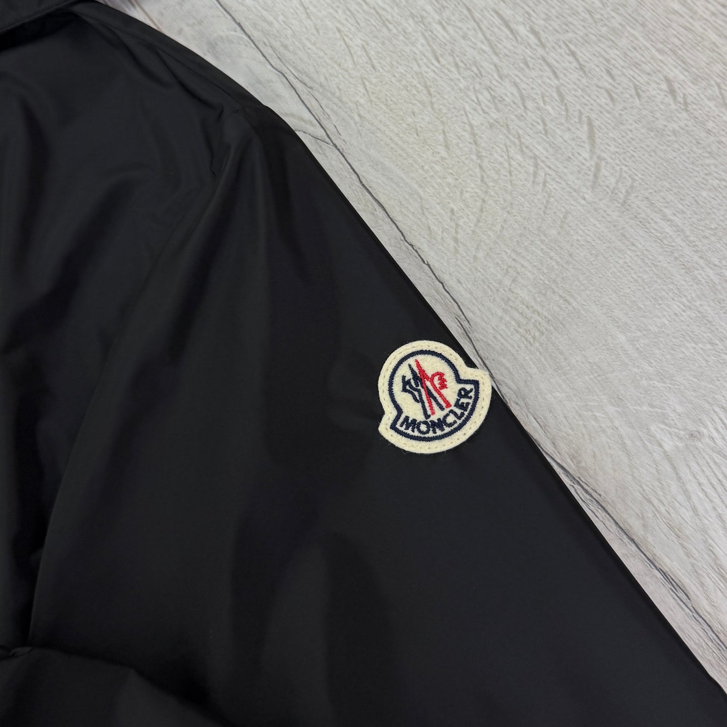 Moncler Men’s Grimpeurs Zip-up Black Windbreaker Jacket - Size 4
