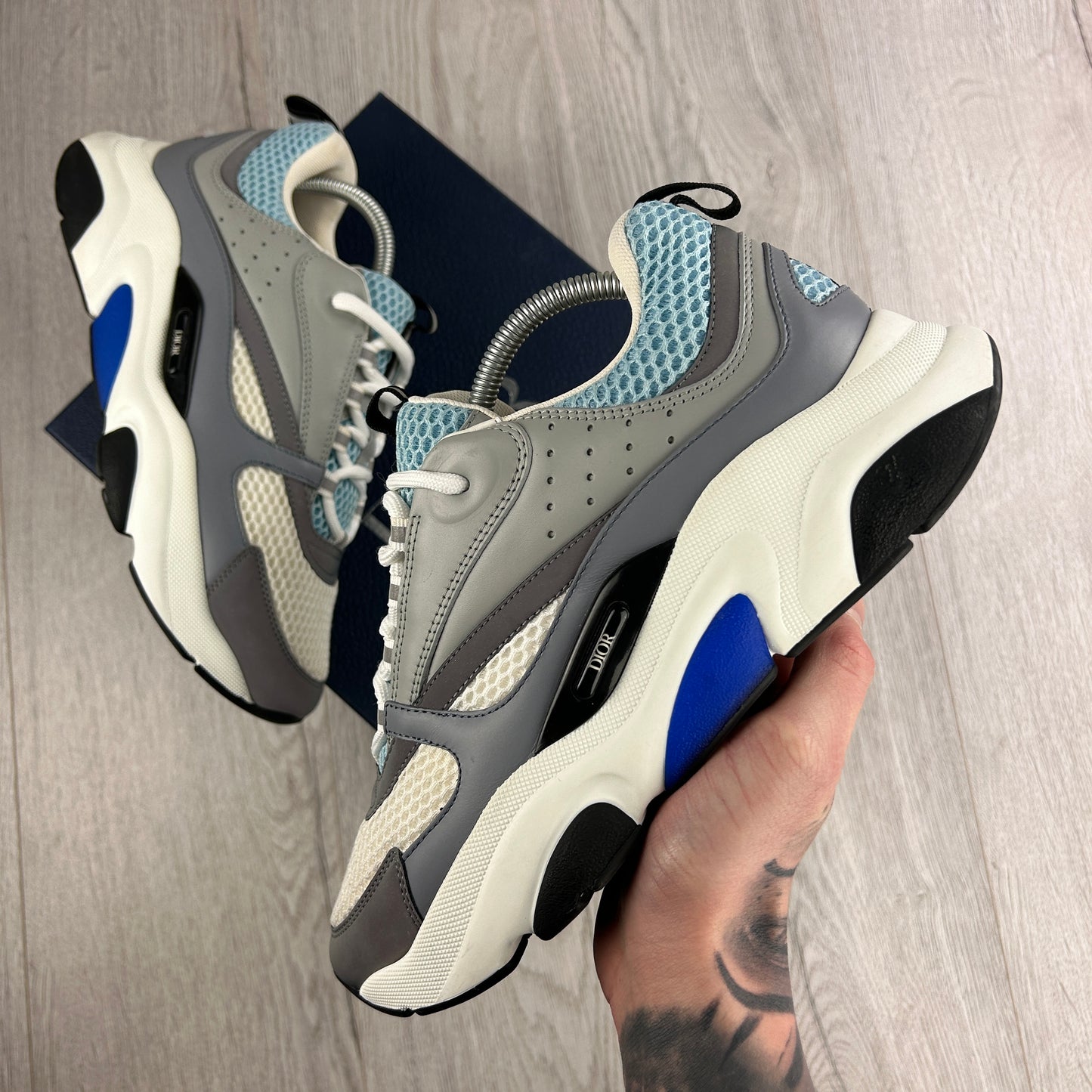 Dior B22 Men’s Baby Blue Runners - 41 (Uk 7)