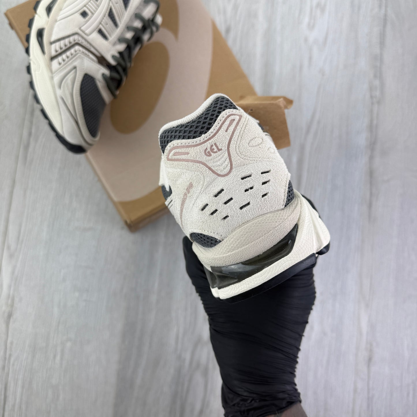 Asics Men’s Gel-kayano 14 Truffle Grey/Oatmeal Trainers - Uk 10.5
