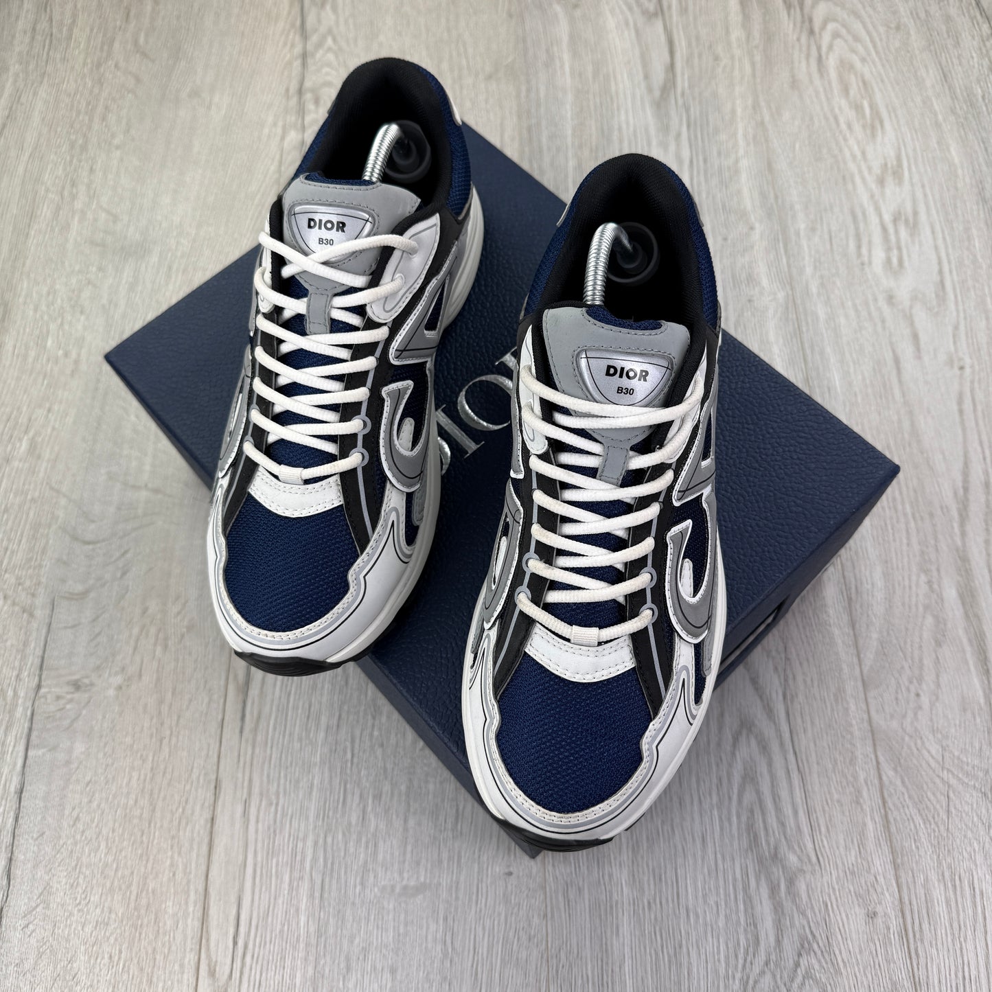Dior B30 Men’s Blue & White Trainers - 42 (Fit Uk 8)