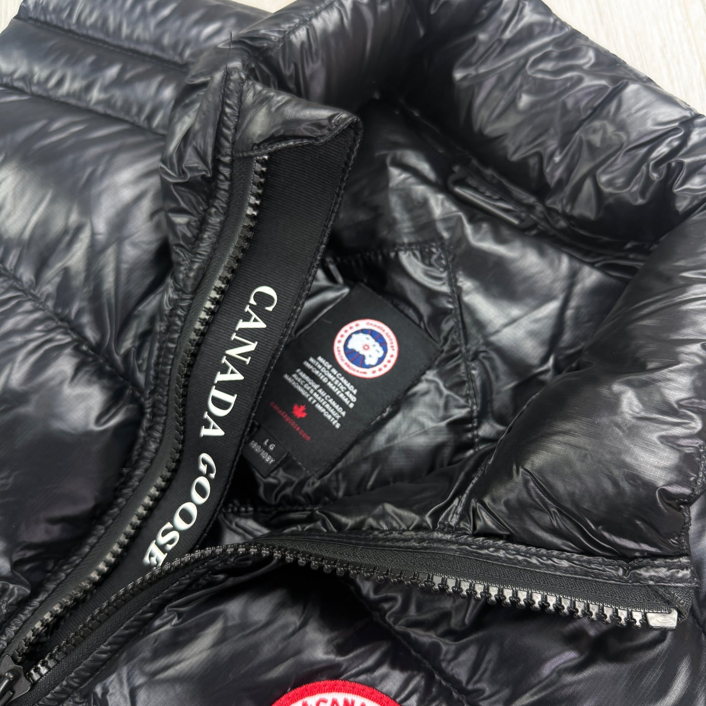 Canada Goose Men’s Black Crofton Gilet - Large