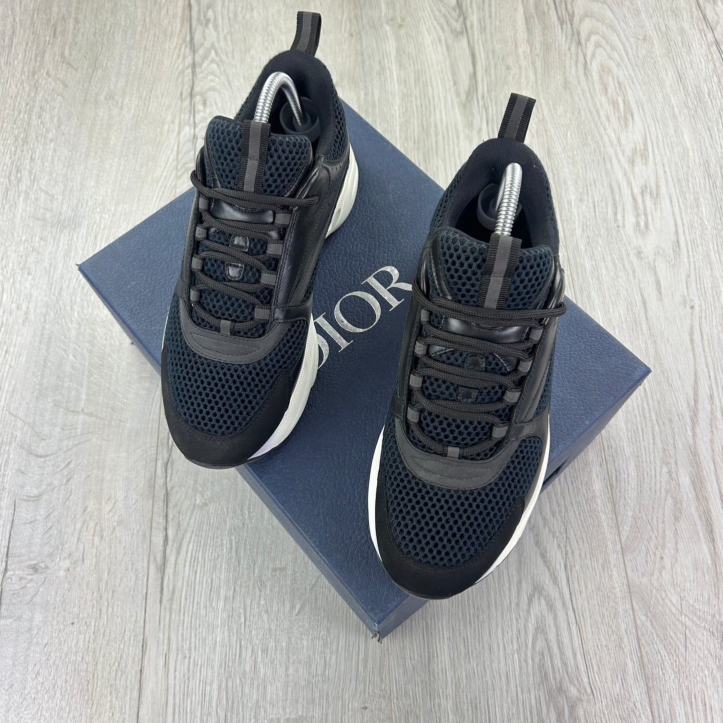 Dior B22 Men’s Black & White Trainers - 41 (Uk 7)