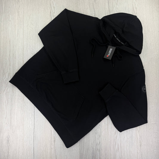 Canada Goose Men’s Black Badge Black Hoodie - XXL