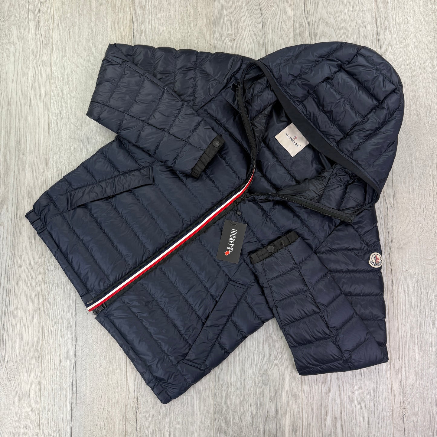 Moncler Morvan Men’s Navy Padded Down Jacket - Size 4