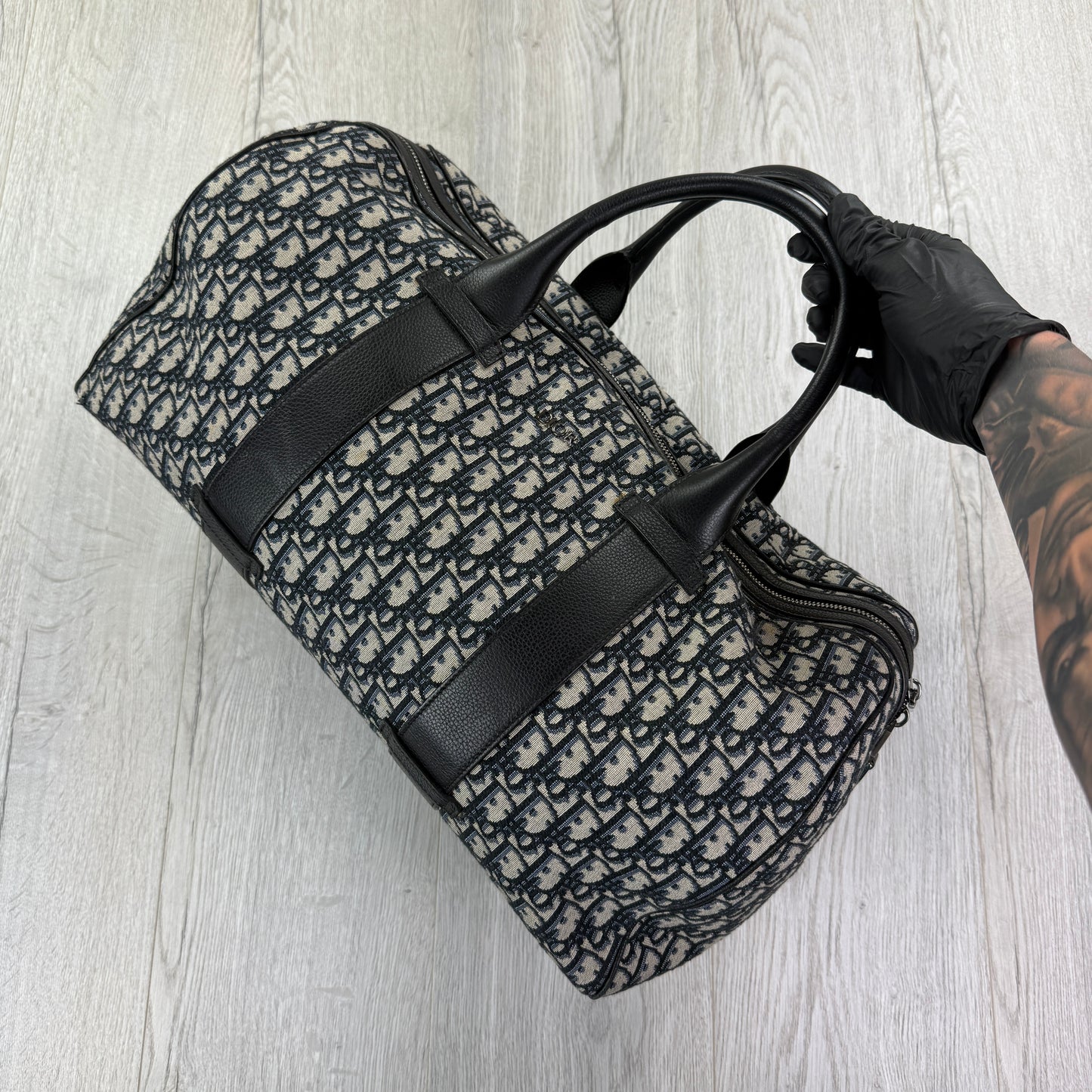Dior Oblique Jacquard Duffle 'Multi' Bag