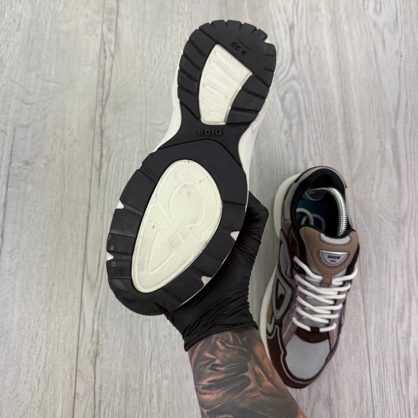 Dior B30 Men’s Burgundy Trainers - 40 (Fit Uk 6)
