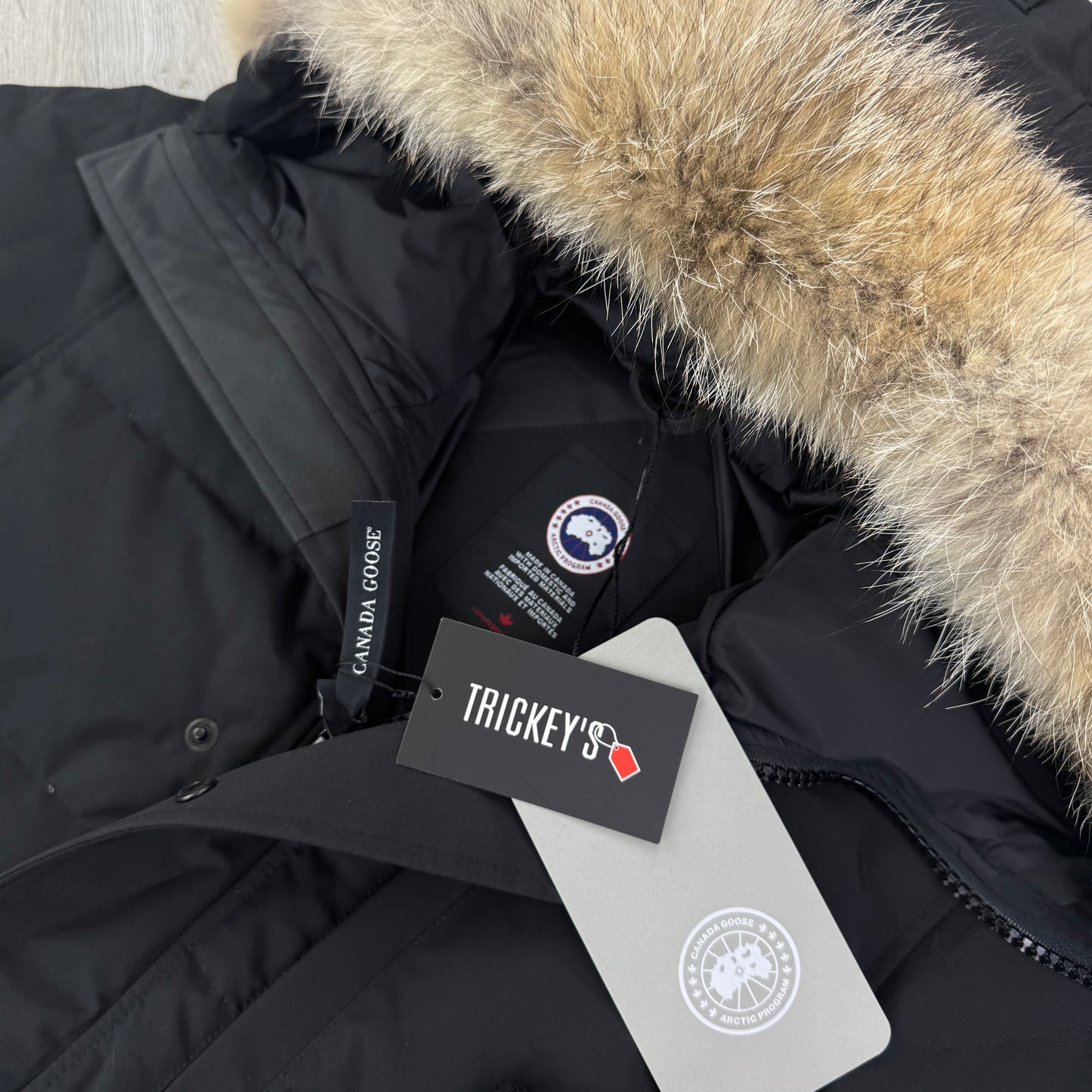 Canada Goose Men’s Black Carson Parker Jacket