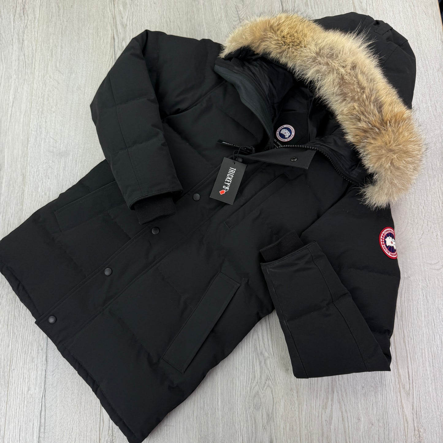 Canada Goose Men’s Black Carson Parker Jacket - Small