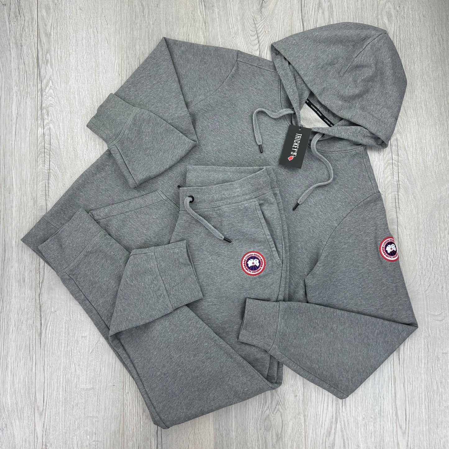 Canada Goose Men’s Grey Full Tracksuit - Large