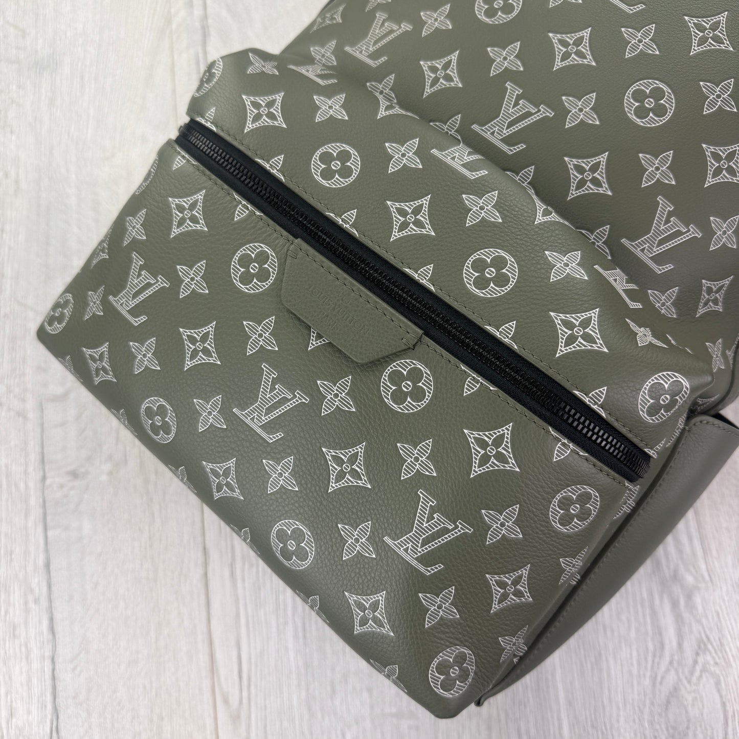 Louis Vuitton Men’s Olive / Khaki Discovery PM Backpack