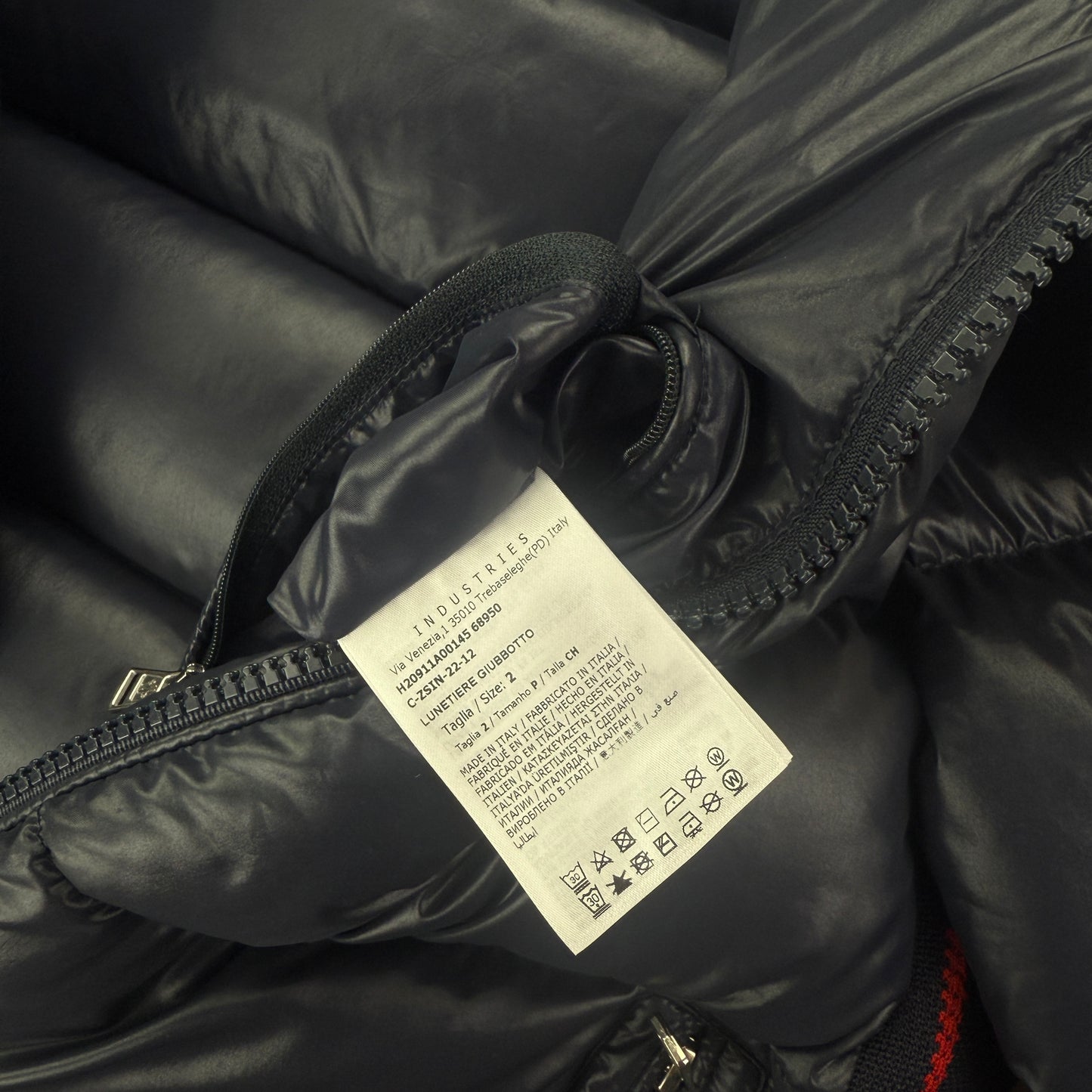 Moncler Men’s Lunetiere Navy Down Jacket - Size 2