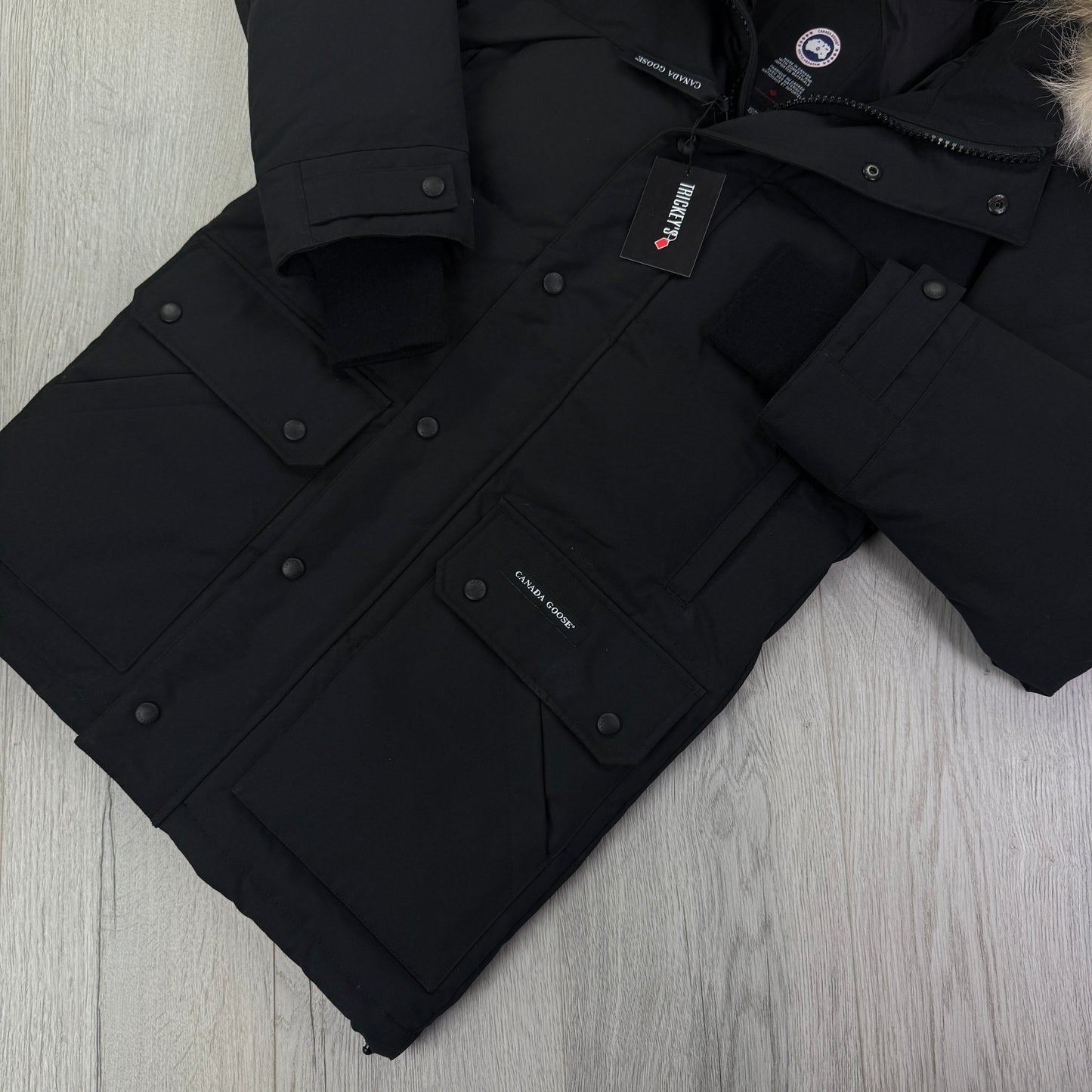 Canada Goose Men’s Black Emory Parker Jacket - XS