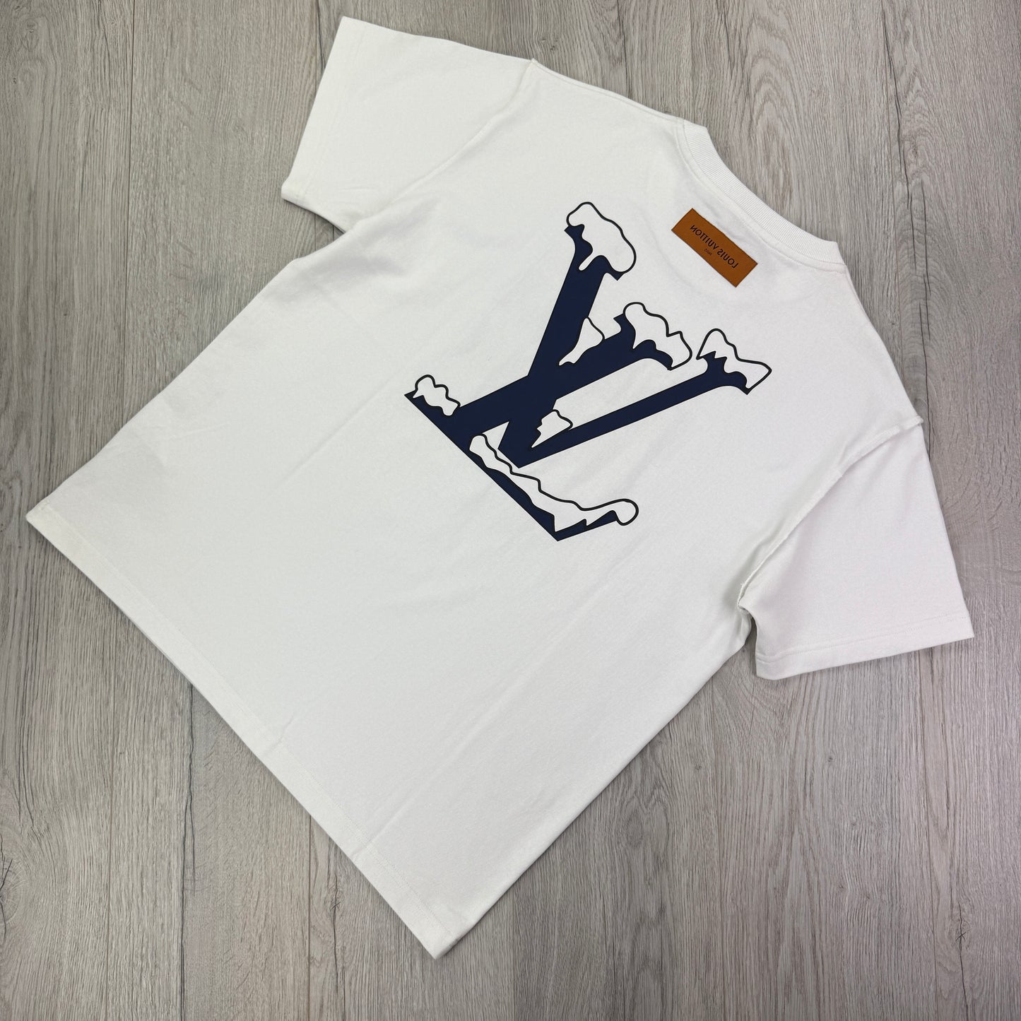 Louis Vuitton ‘Do a kickflip’ White T-shirt - Large