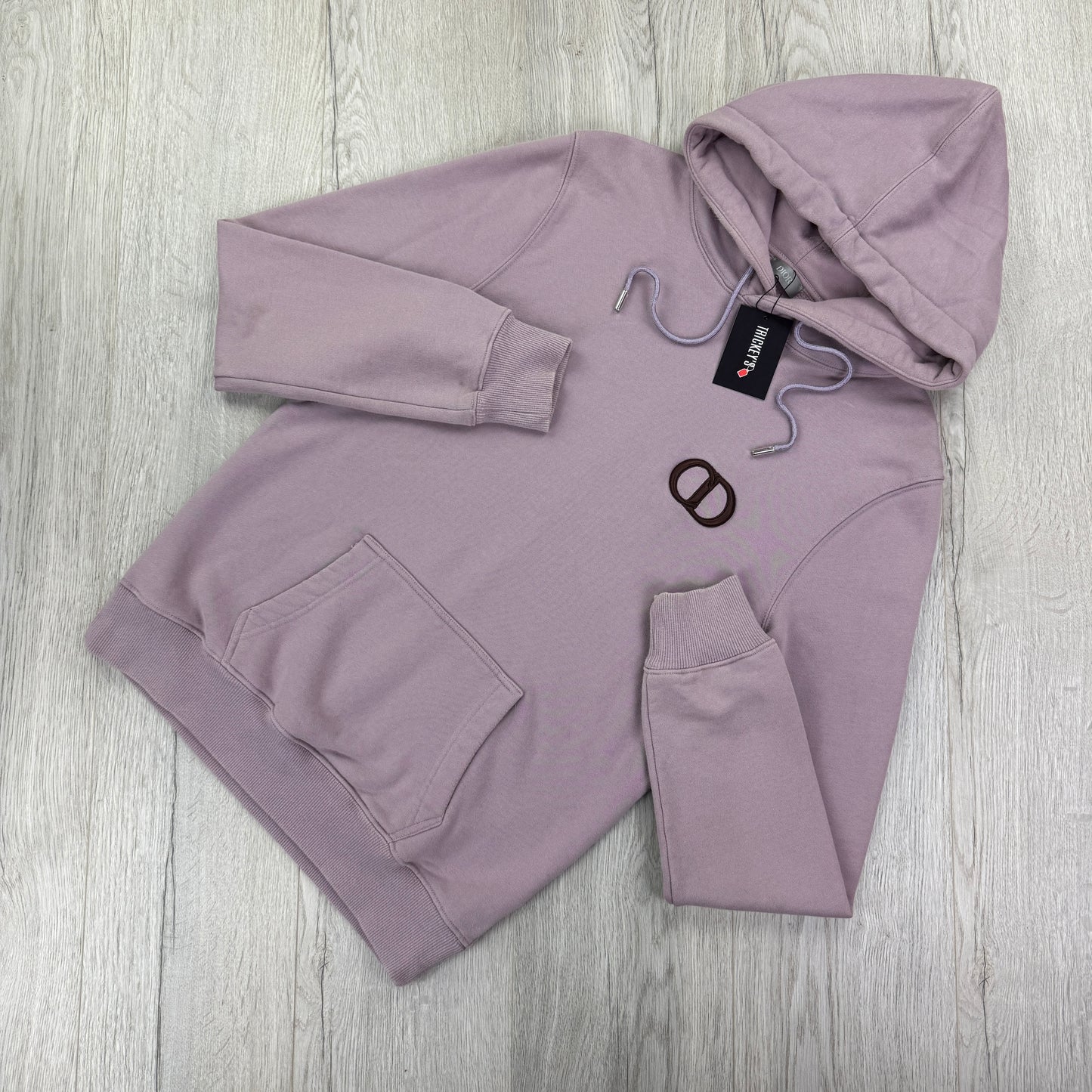 Christian Dior Men’s Lavander Pullover Hoodie - Medium Slim