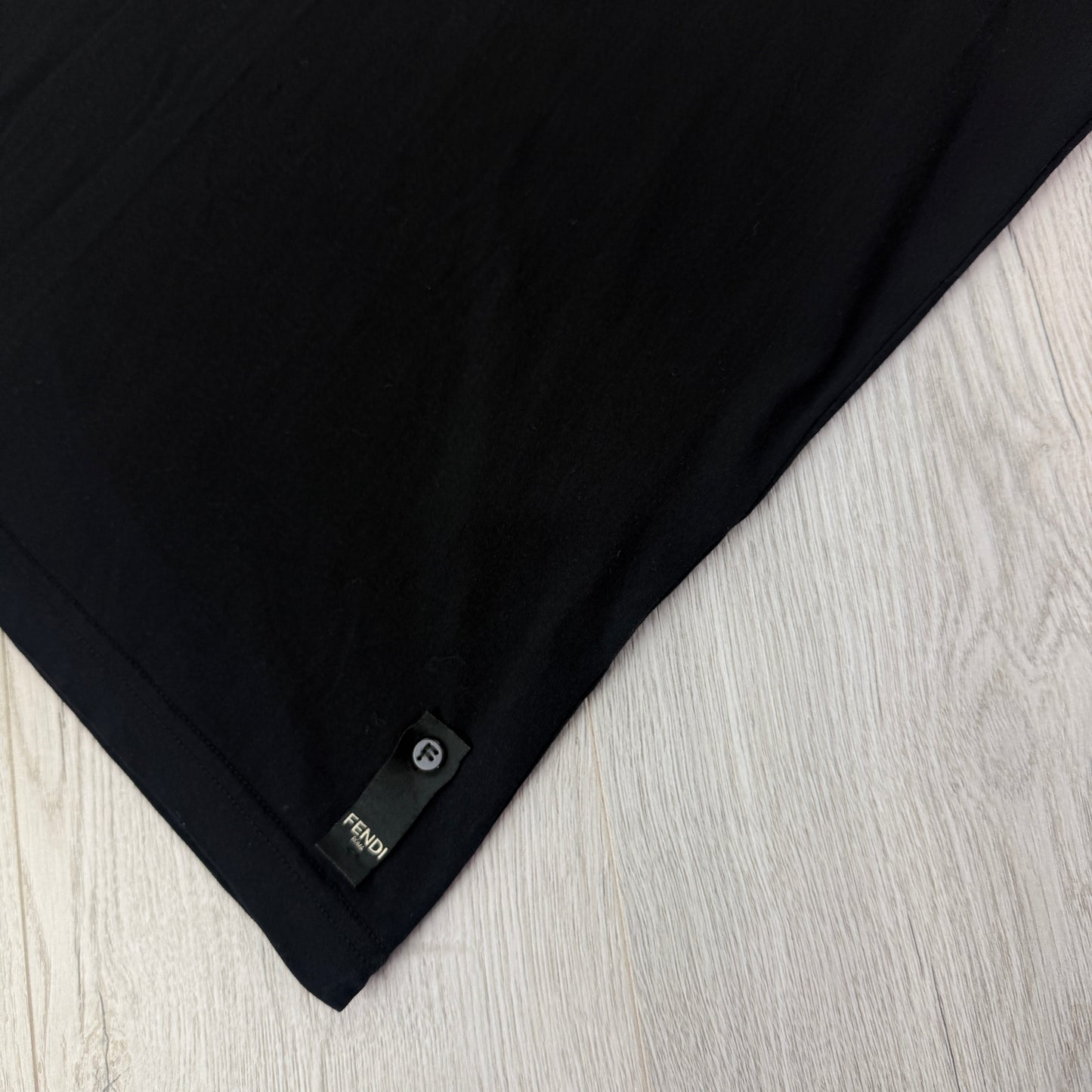 Fendi Men’s Black T-shirt - Large Slim