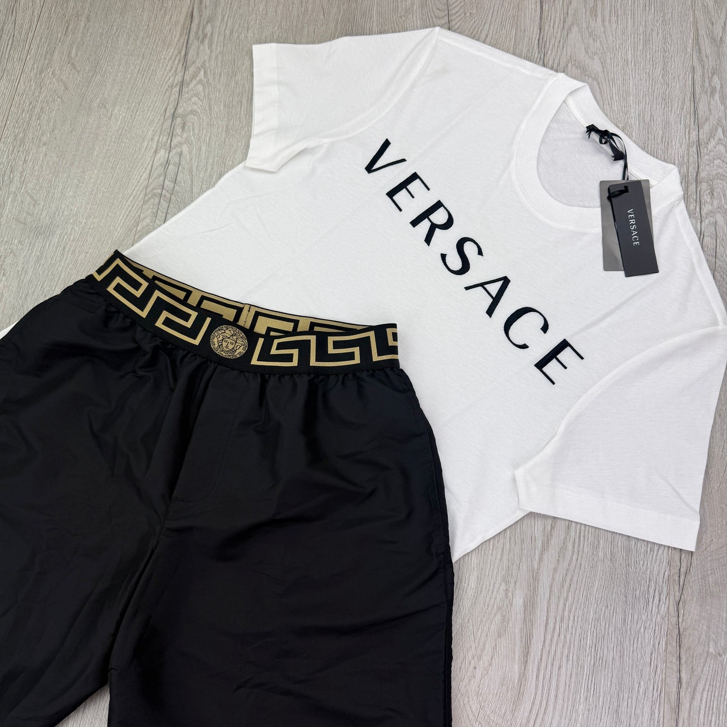 Versace Men’s T-shirt & Swim shorts set