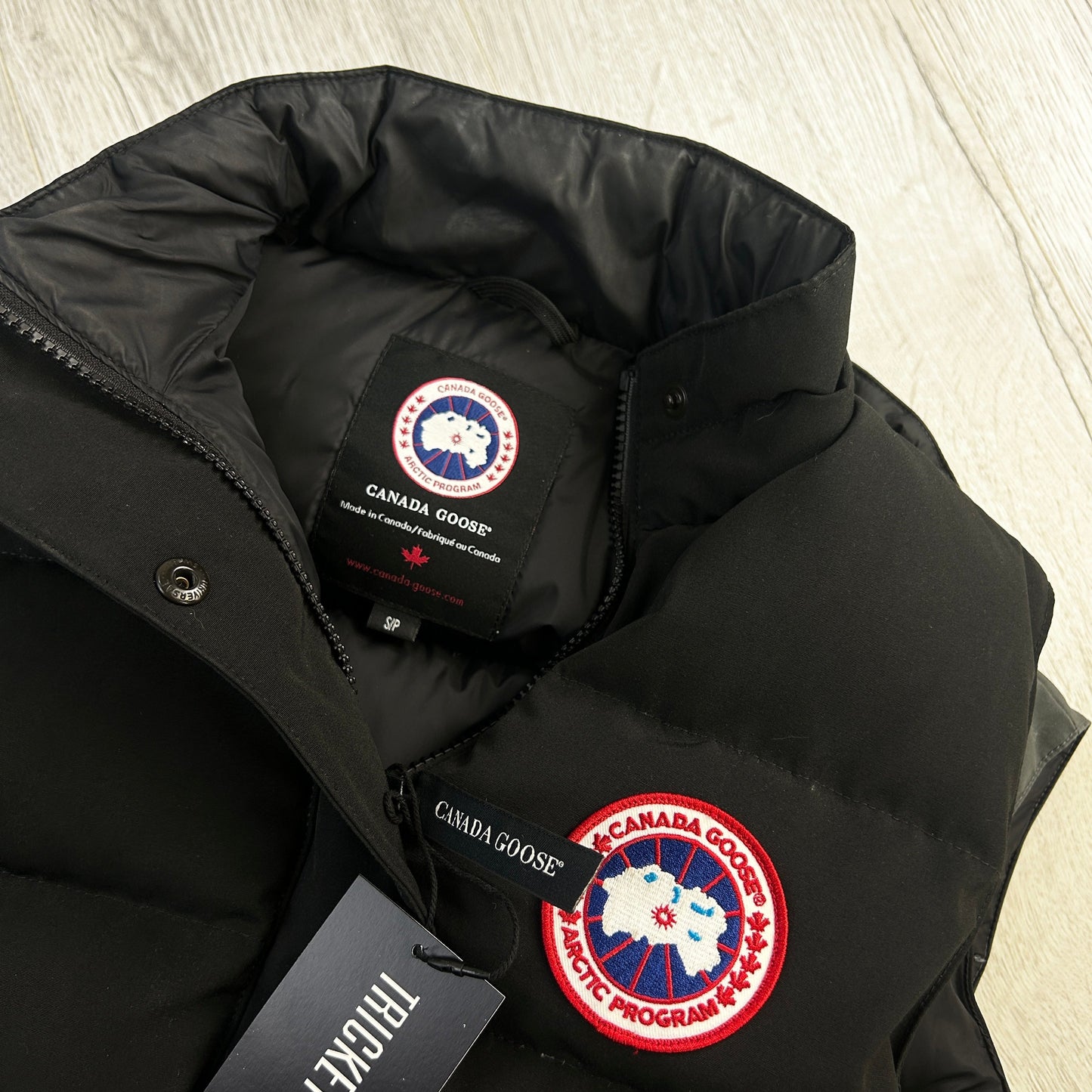 Canada Goose Women’s Black Padded Bodywarmer - Small
